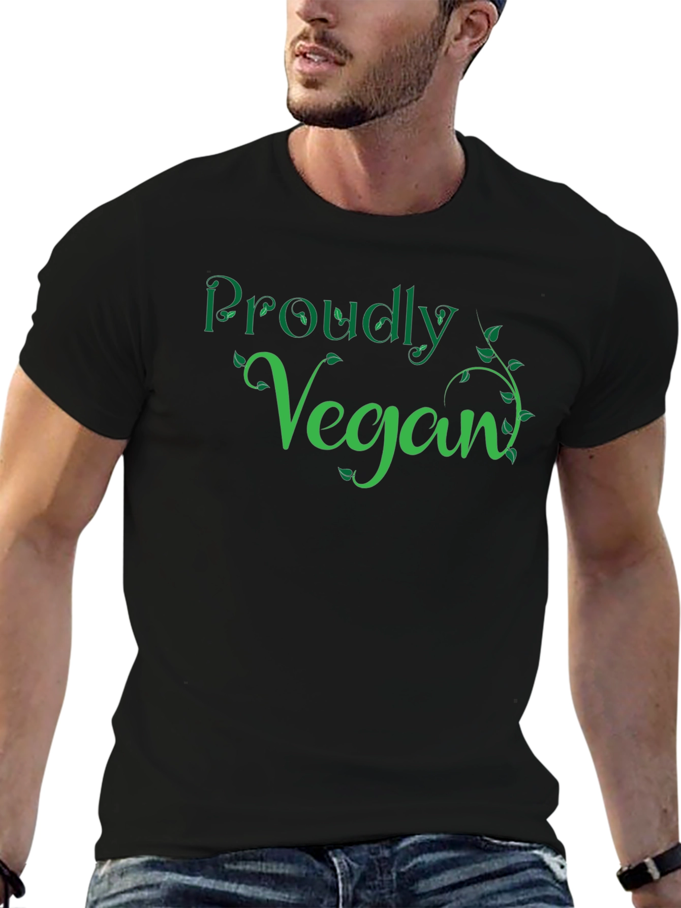 Proudly Vegan Graphic T-Shirt - Stylish & Comfortable