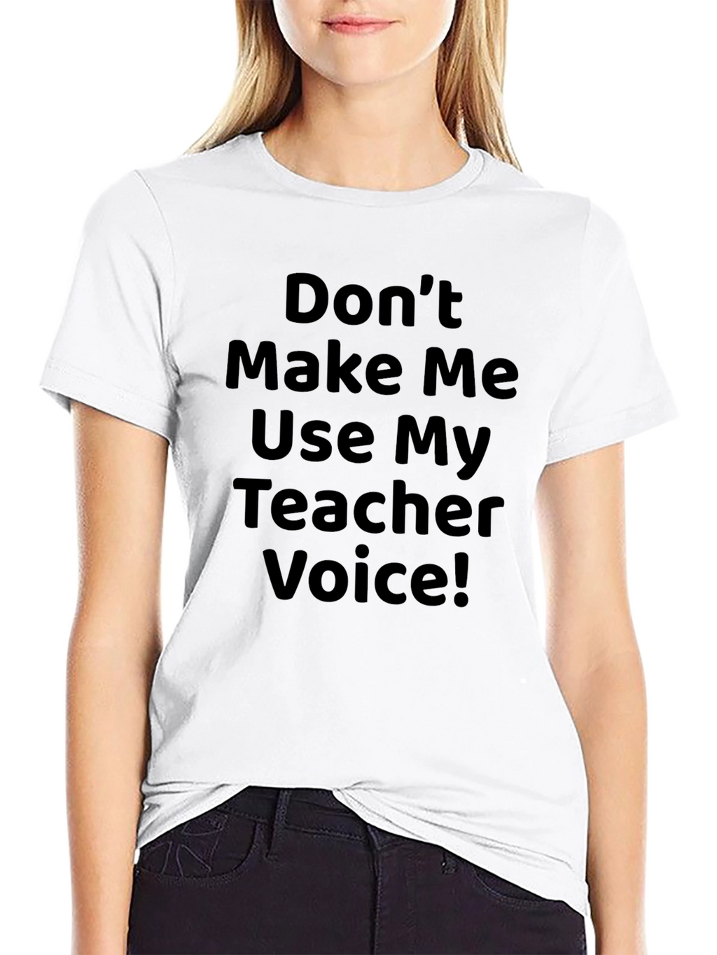 Teacher Voice T-Shirt - Funny Teacher Gift