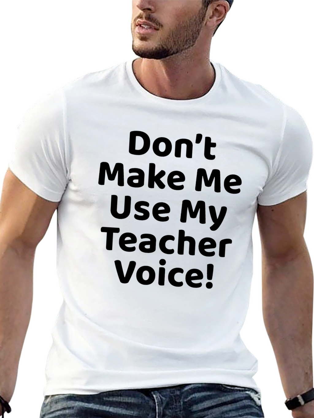 Teacher Voice T-Shirt - Funny Teacher Gift
