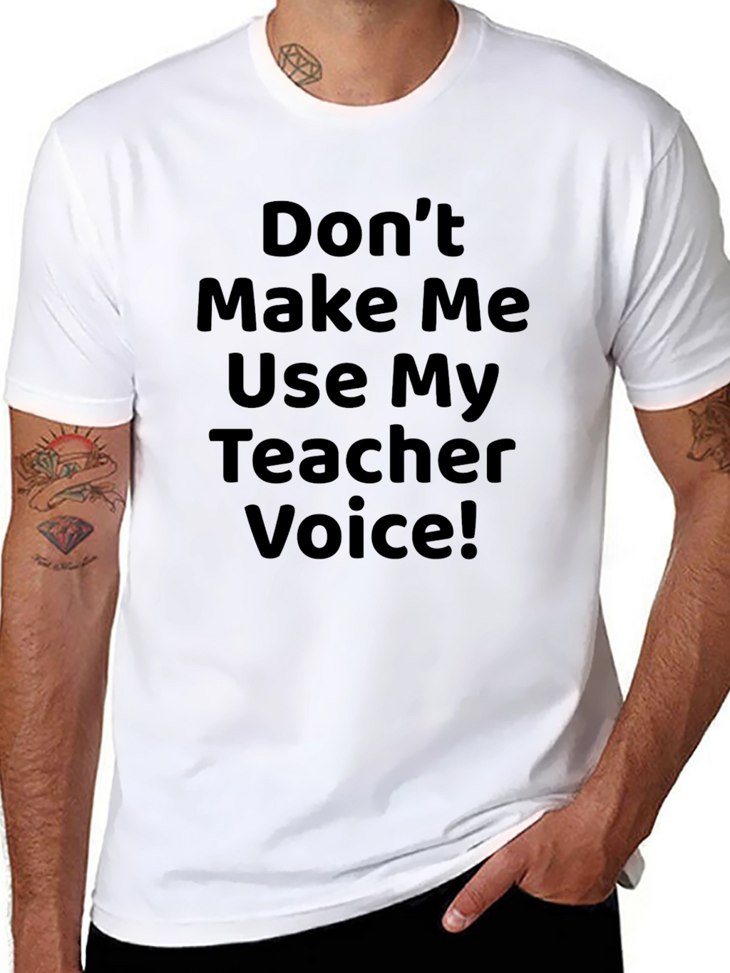 Teacher Voice T-Shirt - Funny Teacher Gift