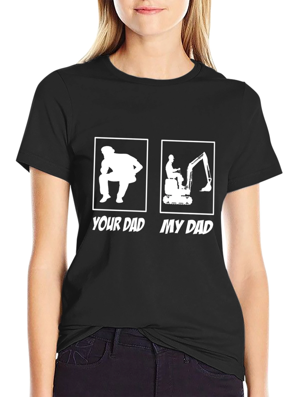 Your Dad/My Dad T-Shirt Funny Fathers Day Gift