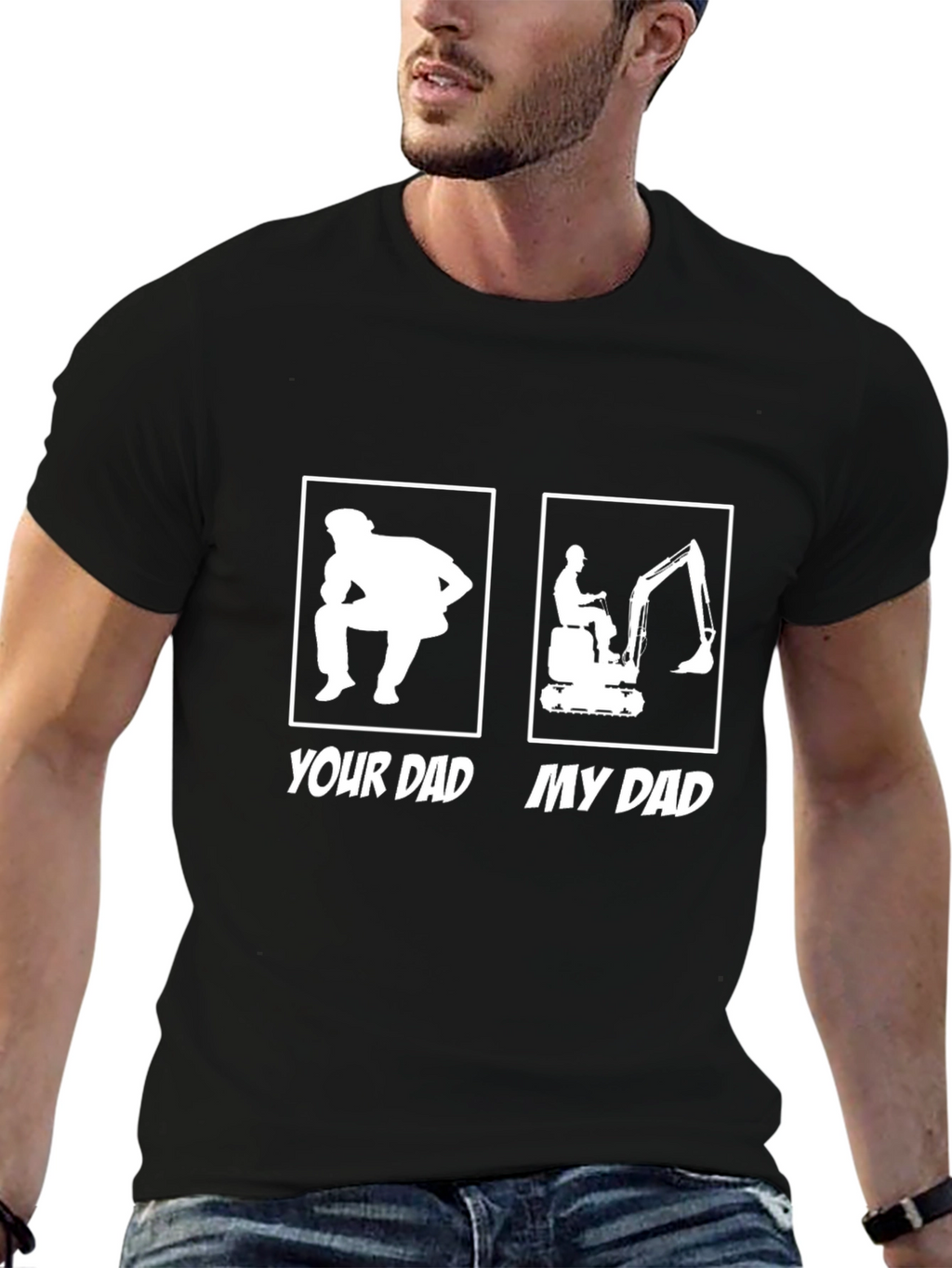 Your Dad/My Dad T-Shirt Funny Fathers Day Gift