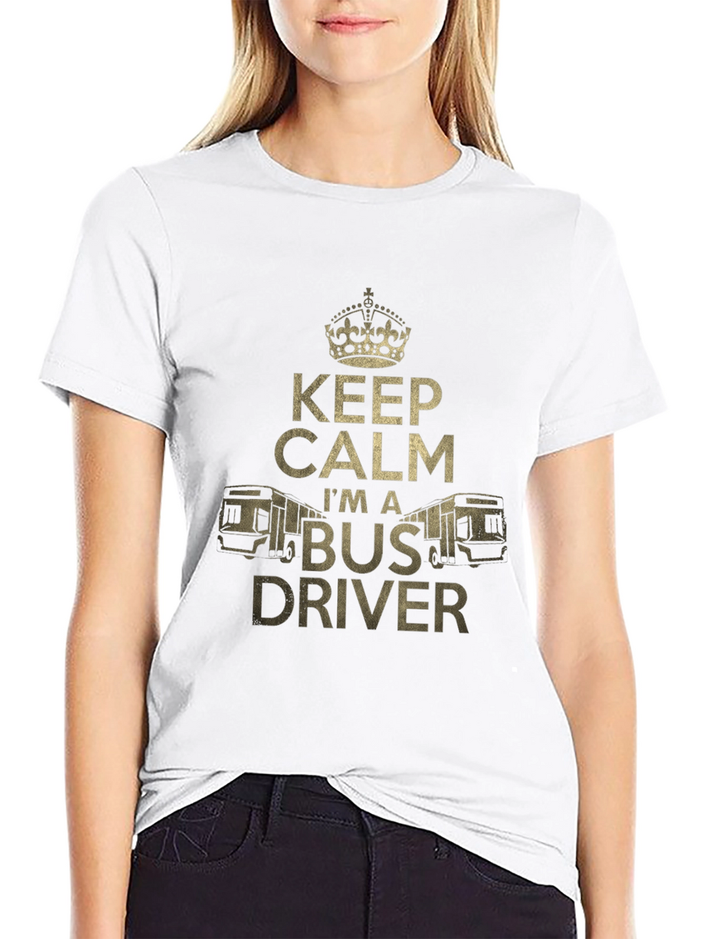 Keep Calm Im a Bus Driver T-Shirt