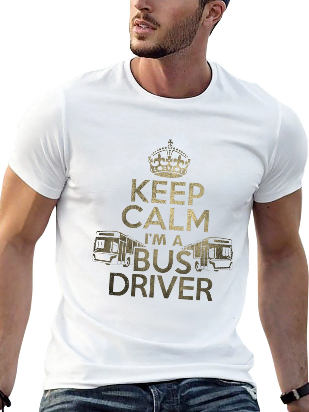 Keep Calm Im a Bus Driver T-Shirt