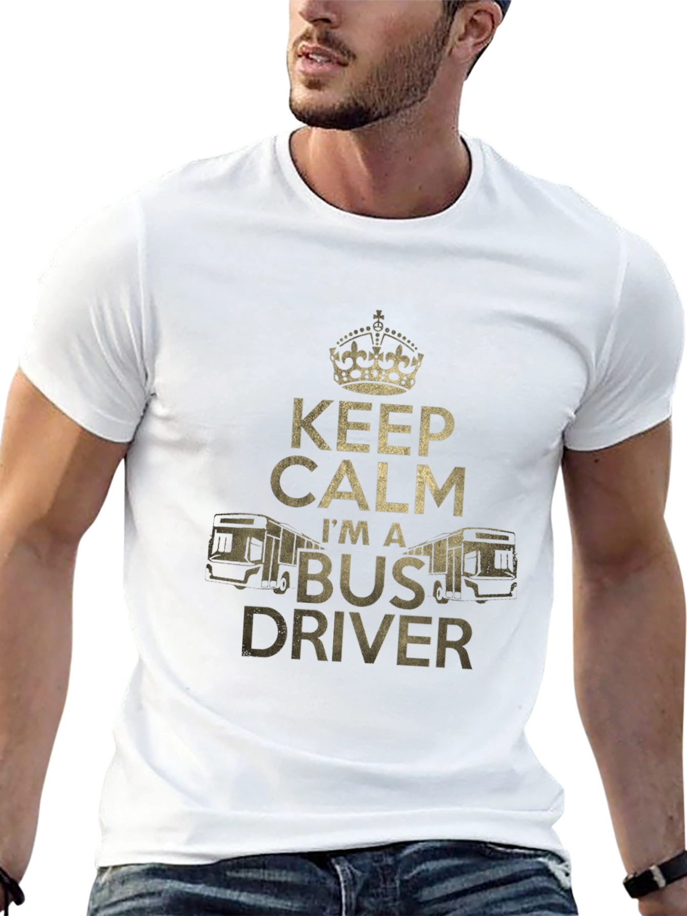 Keep Calm Im a Bus Driver T-Shirt