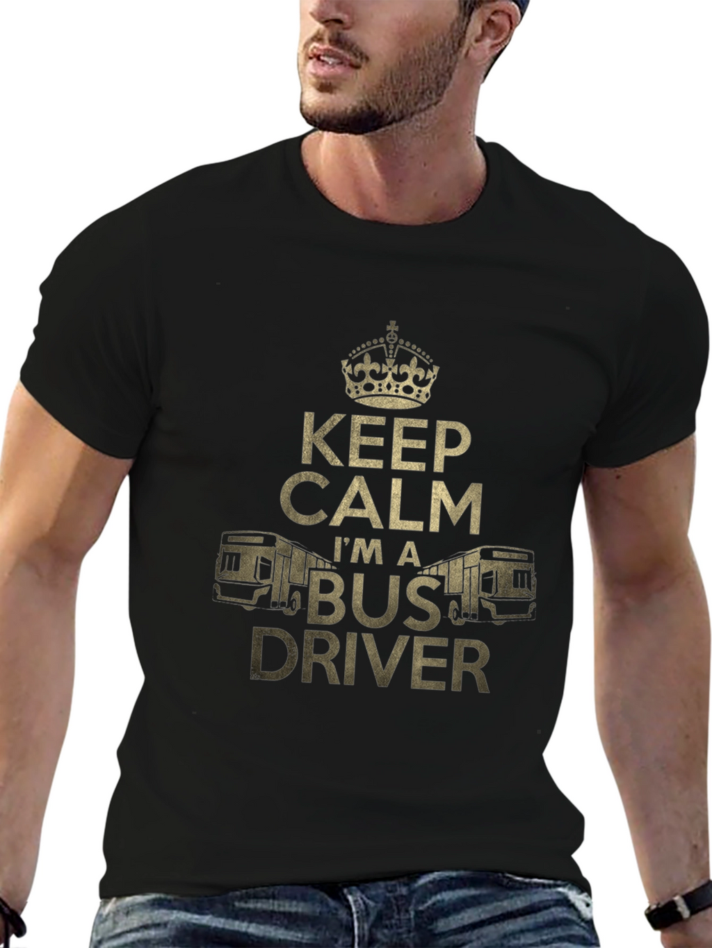 Keep Calm Im a Bus Driver T-Shirt