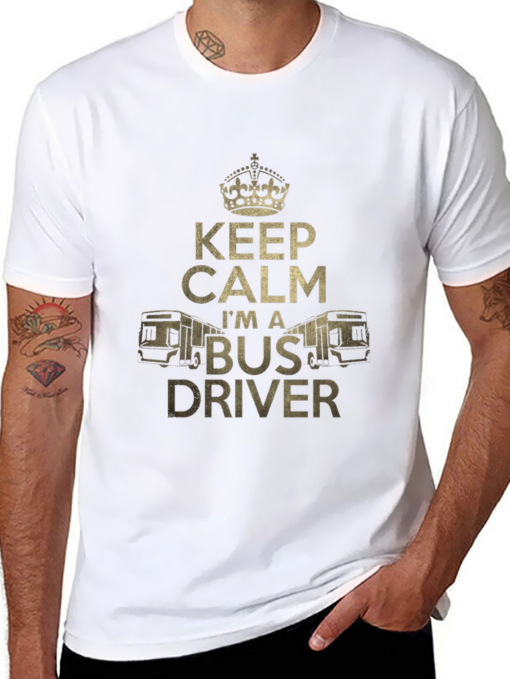 Keep Calm Im a Bus Driver T-Shirt