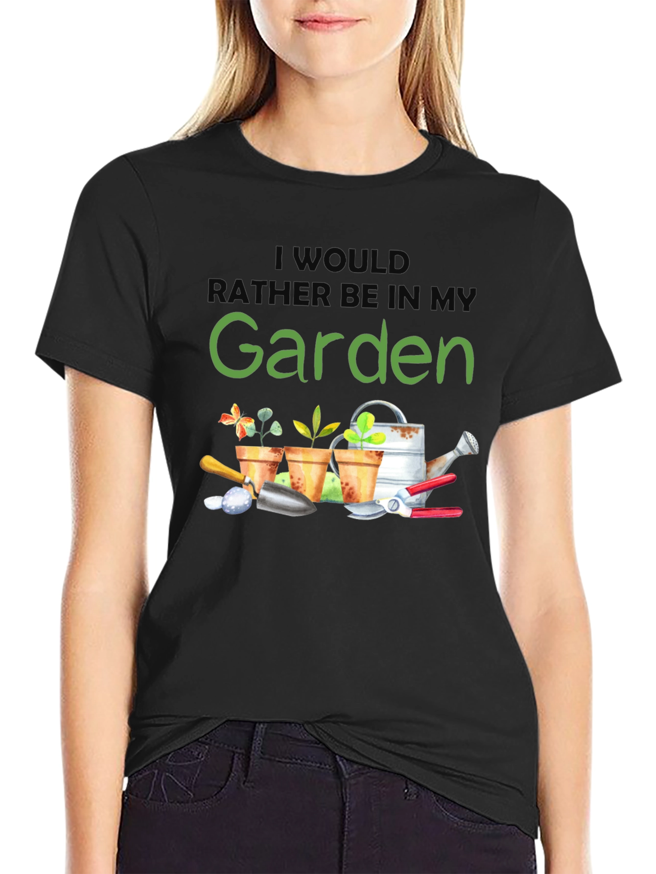 Gardeners Delight Tee - Id Rather Be In My Garden