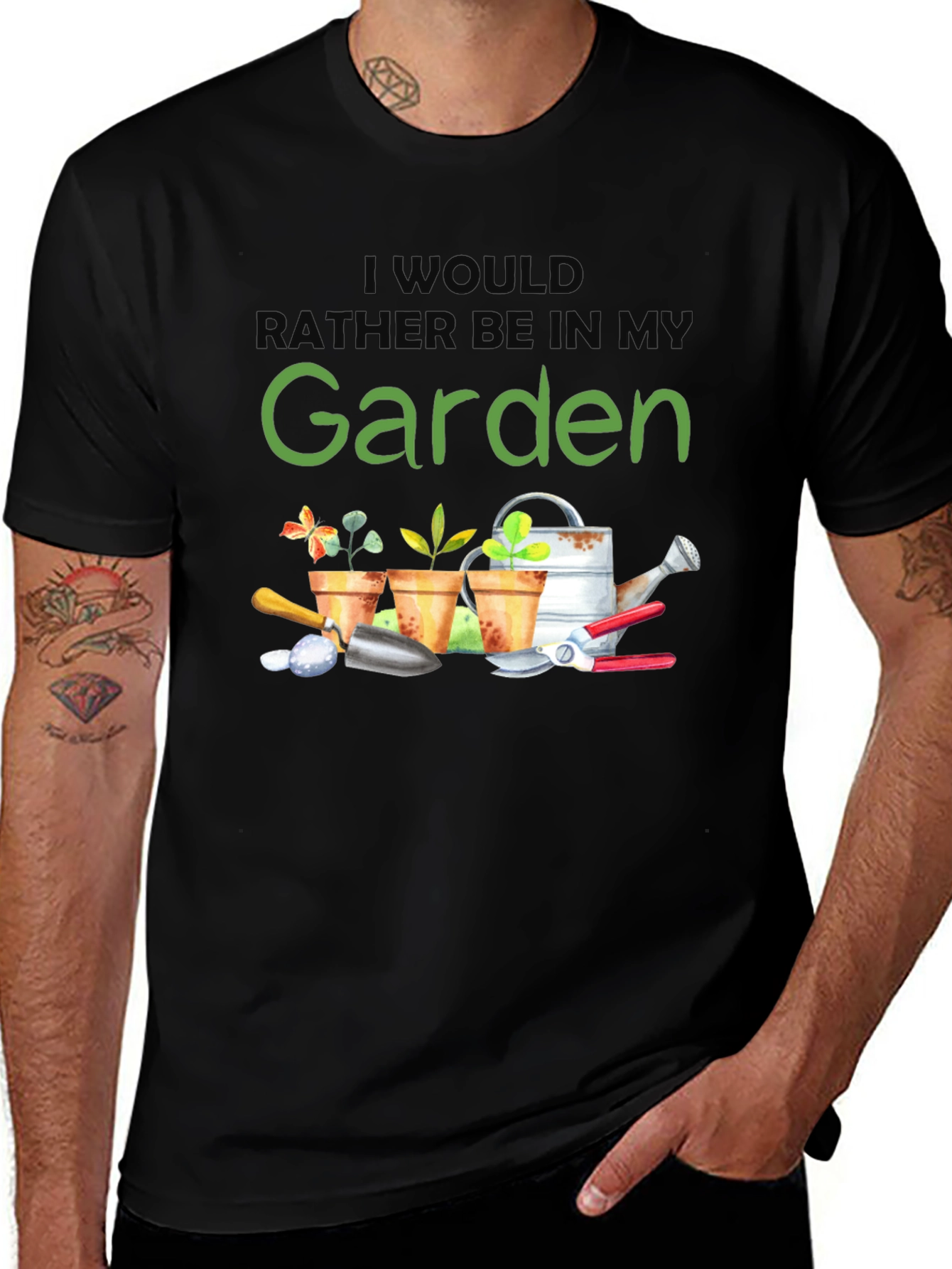 Gardeners Delight Tee - Id Rather Be In My Garden