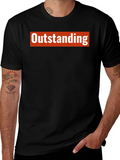 Outstanding Graphic T-Shirt - Bold Statement Tee