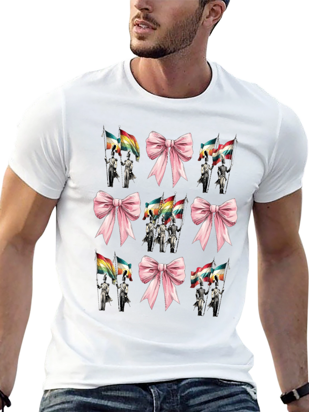 Marching Band Bows Graphic Tee