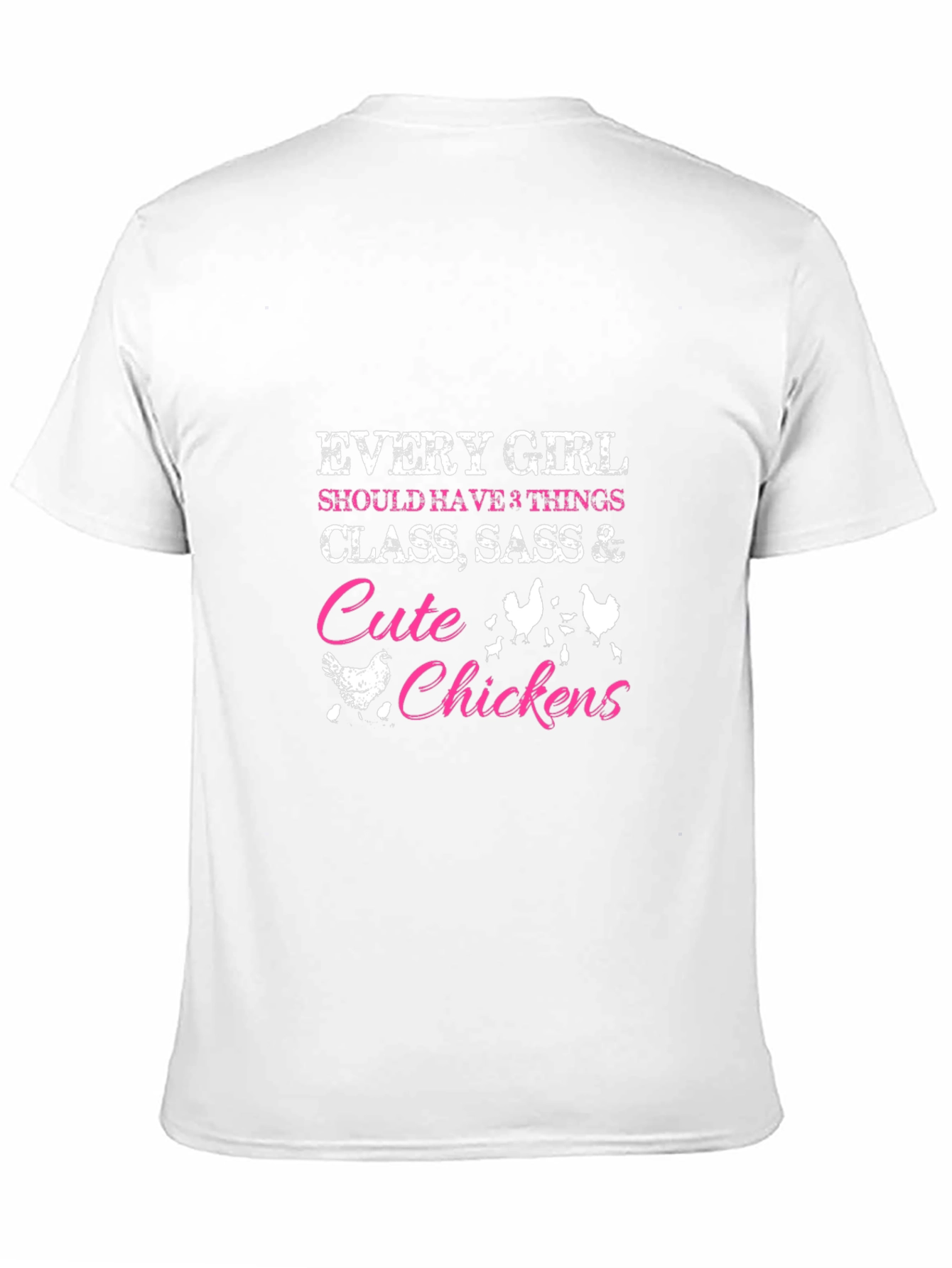 Cute Chickens Graphic T-Shirt