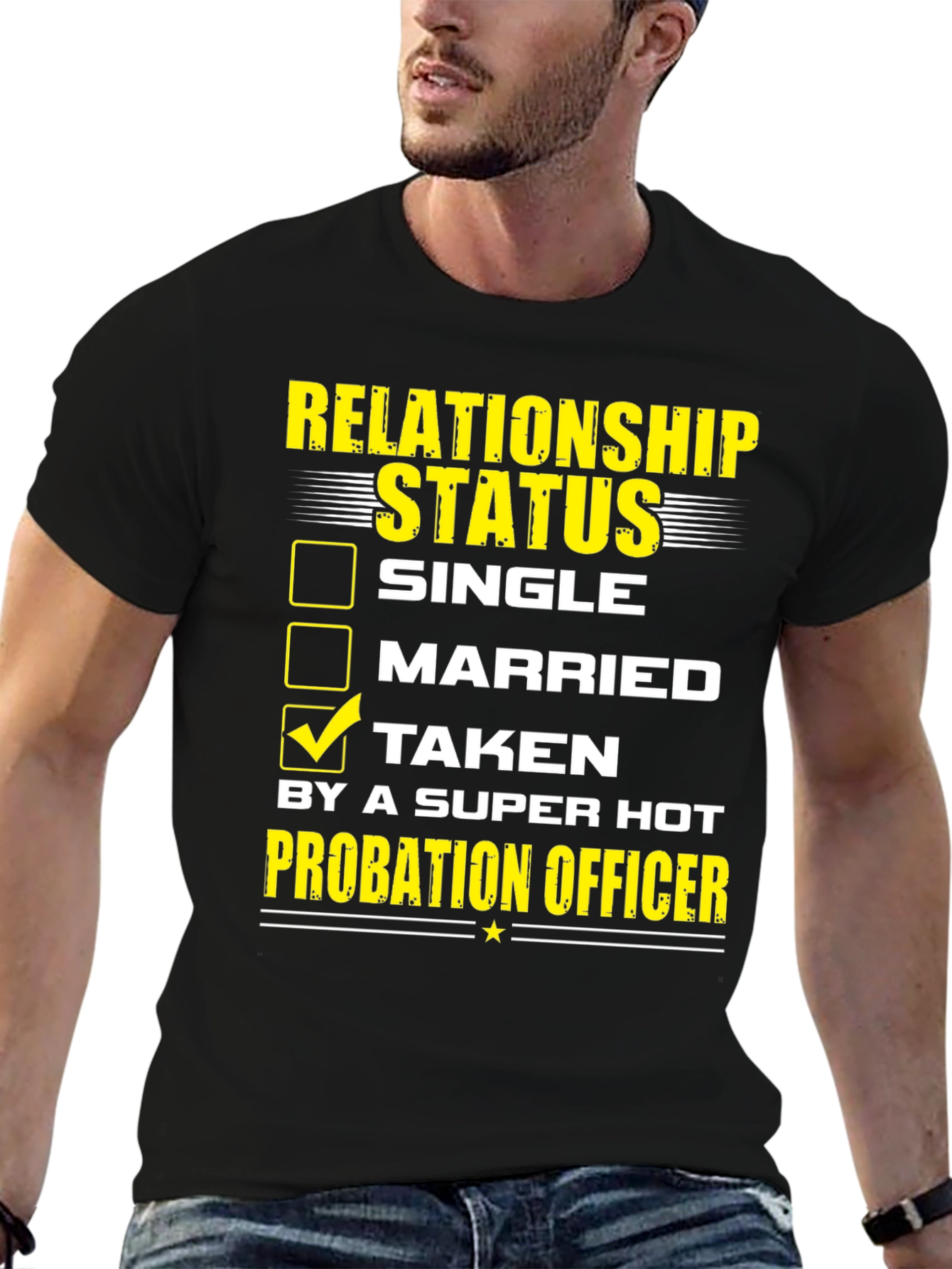 Probation Officer Relationship Status T-Shirt