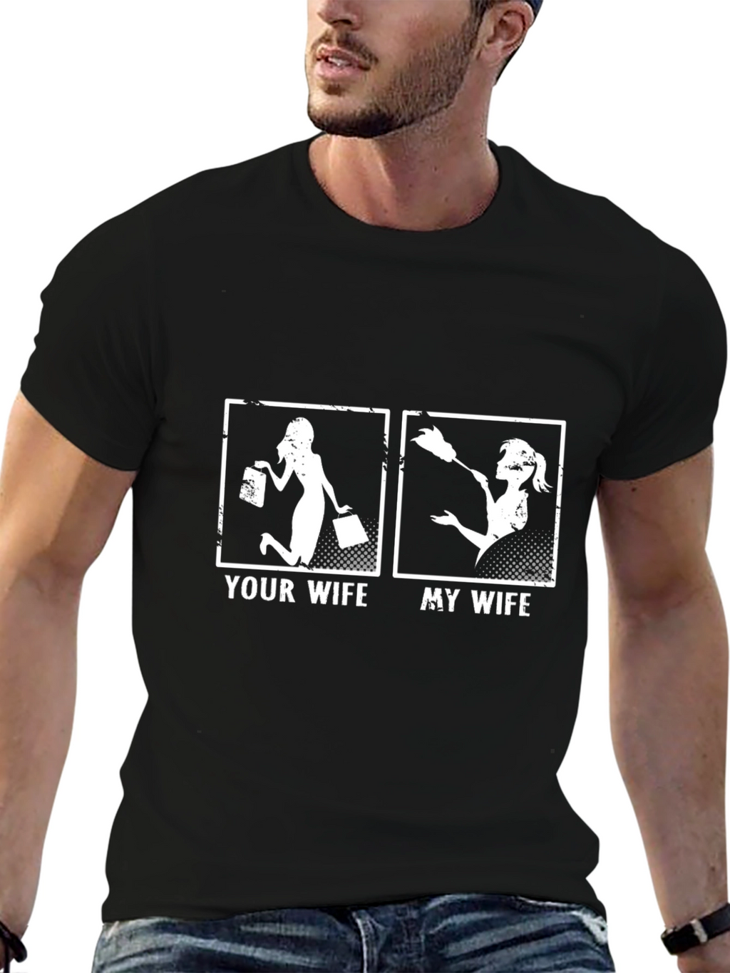 Your Wife vs. My Wife T-Shirt