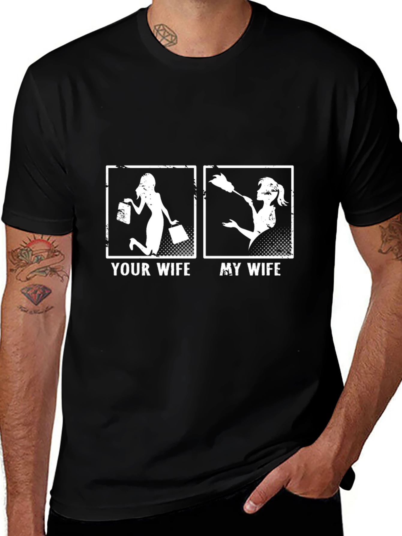 Your Wife vs. My Wife T-Shirt