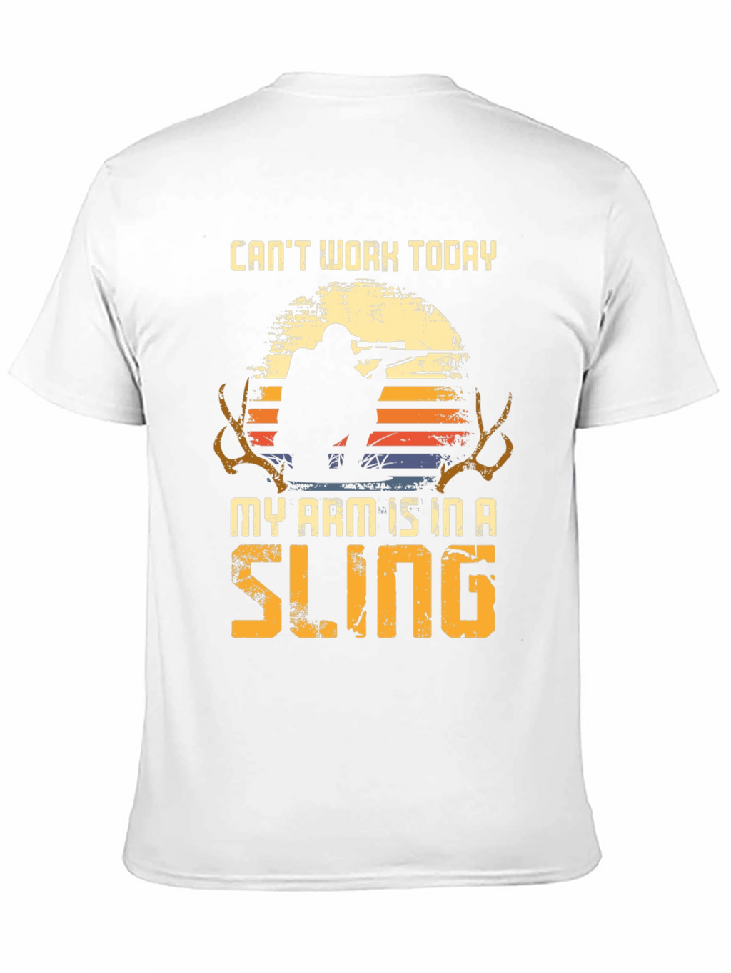 Cant Work Today Arm in a Sling T-Shirt