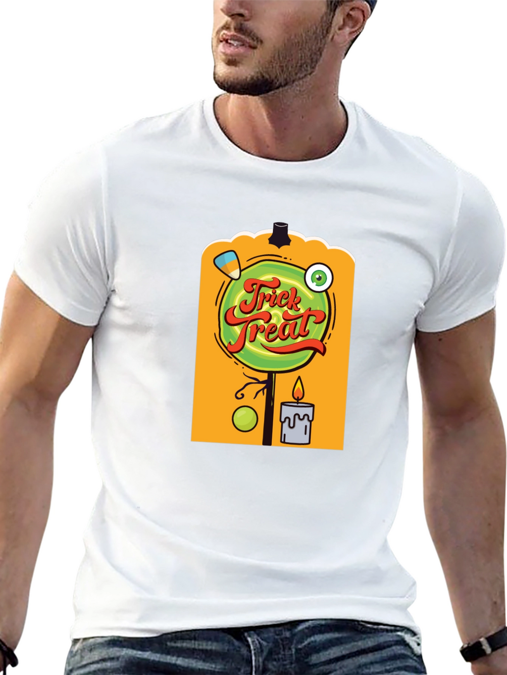 Trick or Treat Halloween Graphic Tee