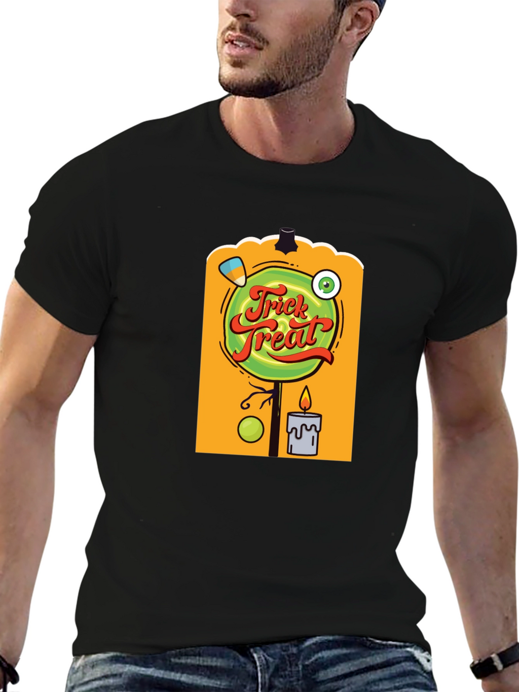 Trick or Treat Halloween Graphic Tee