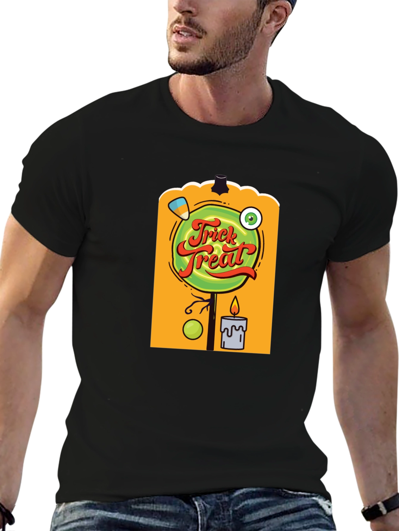 Trick or Treat Halloween Graphic Tee
