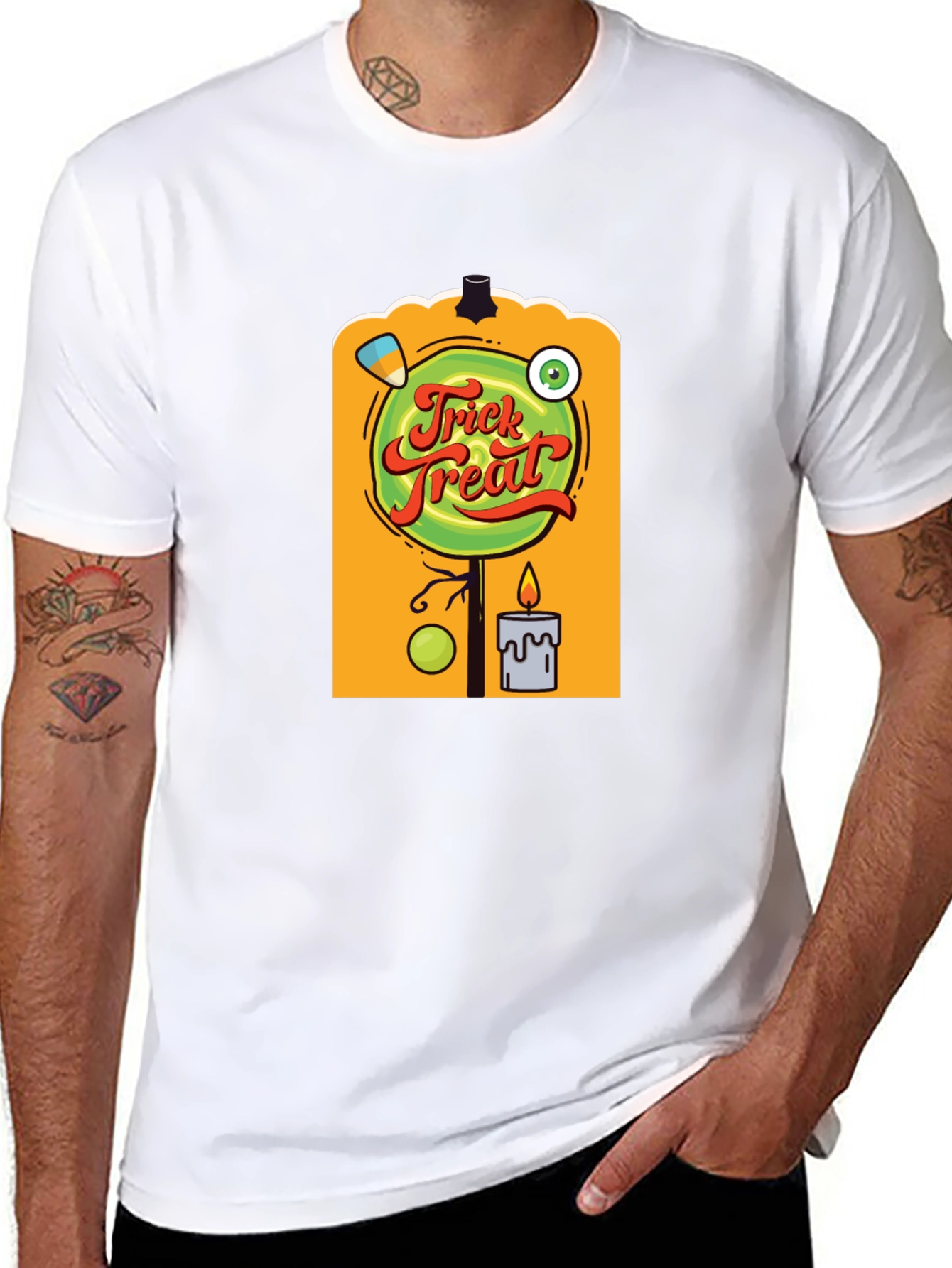 Trick or Treat Halloween Graphic Tee