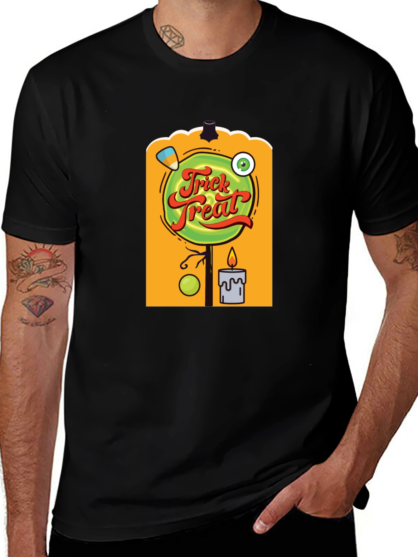 Trick or Treat Halloween Graphic Tee