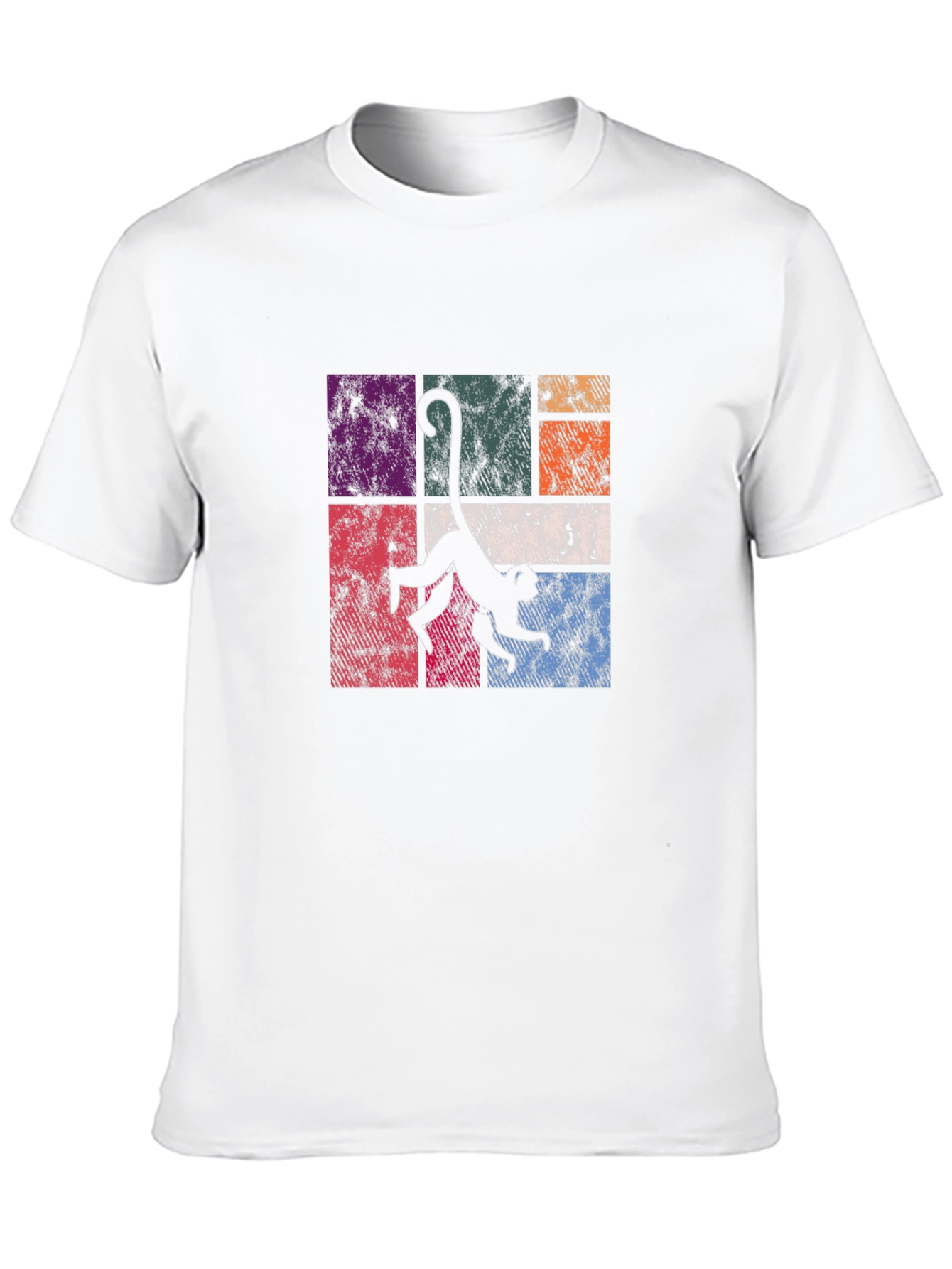 Monkey Graphic Black T-Shirt - Unique Design