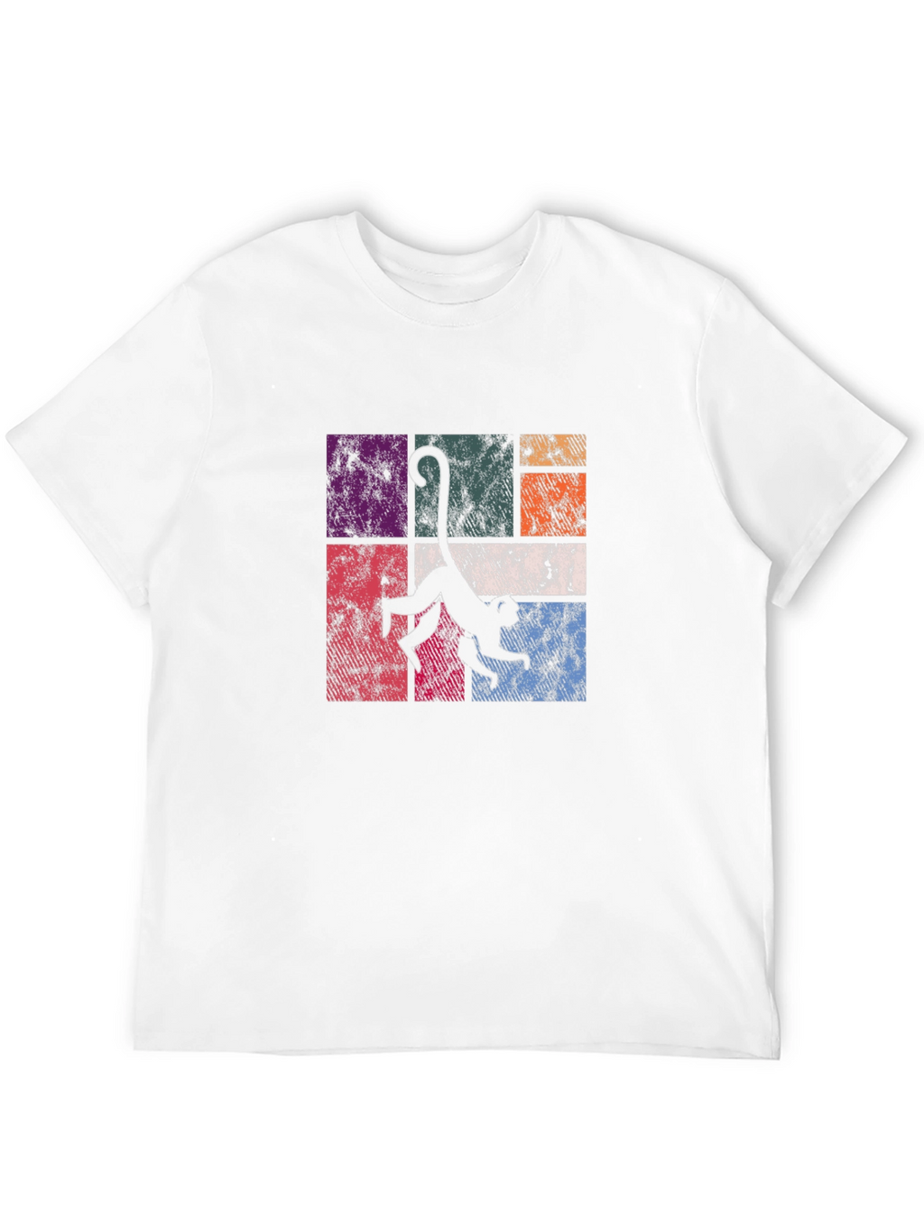 Monkey Graphic Black T-Shirt - Unique Design