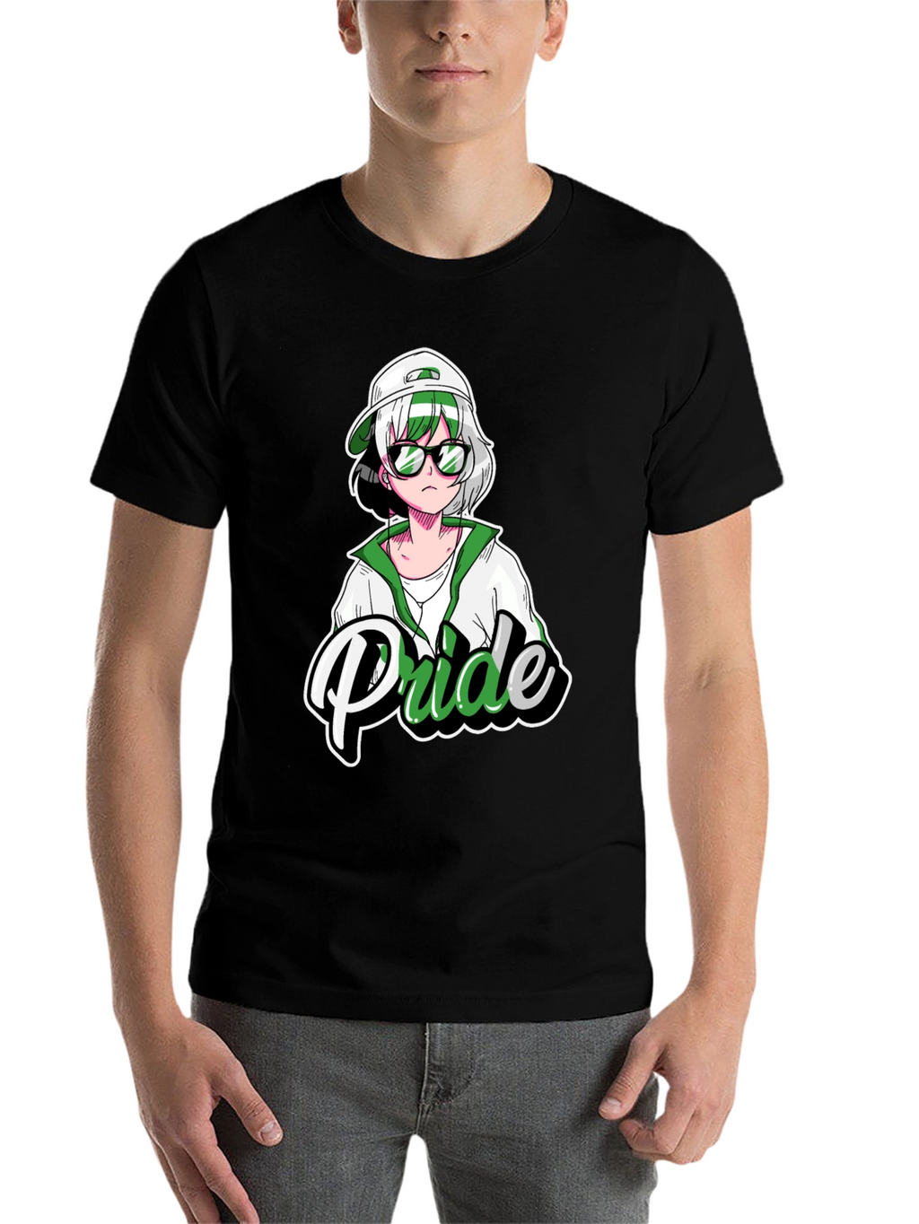 Pride Graphic Tee - Anime Style