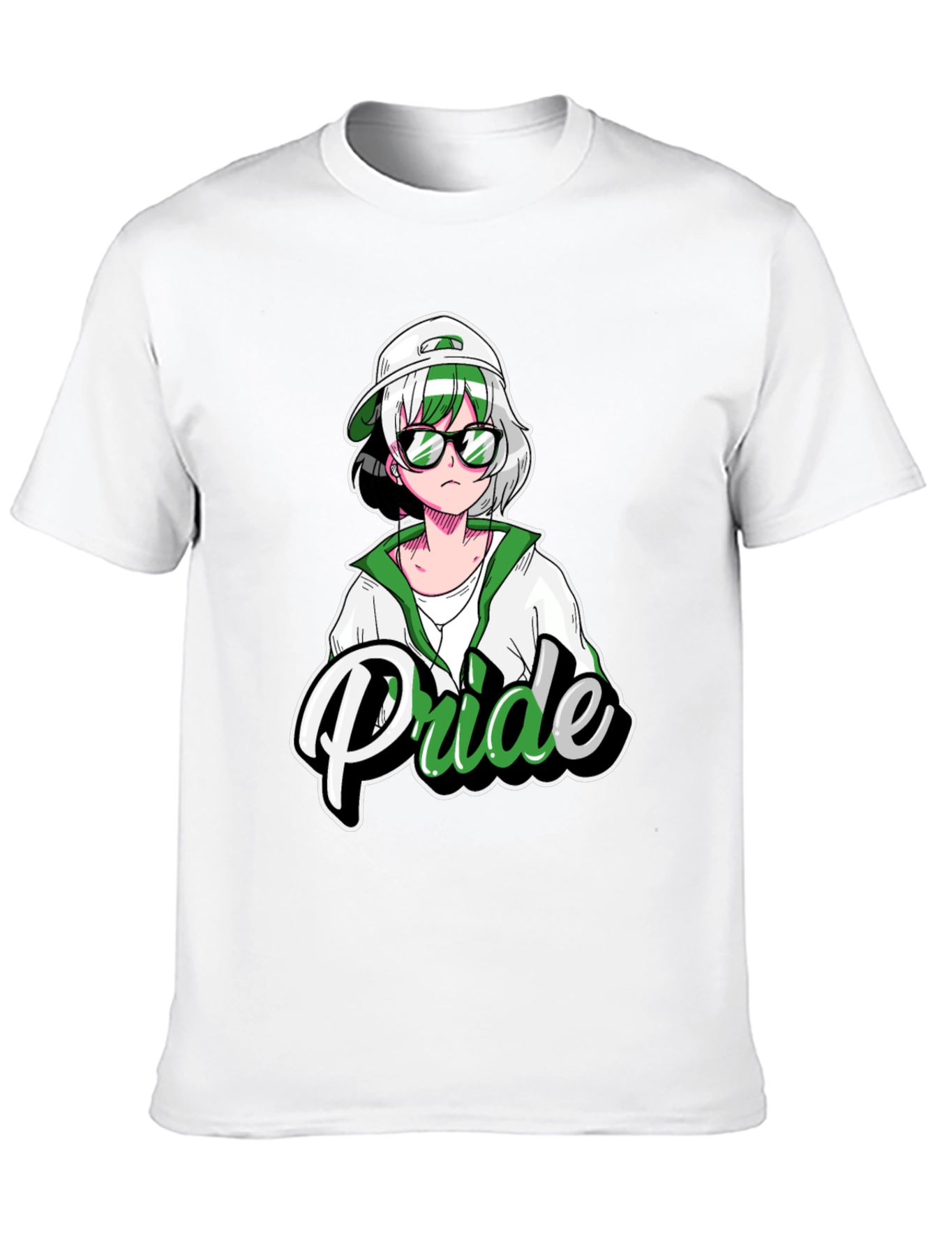 Pride Graphic Tee - Anime Style