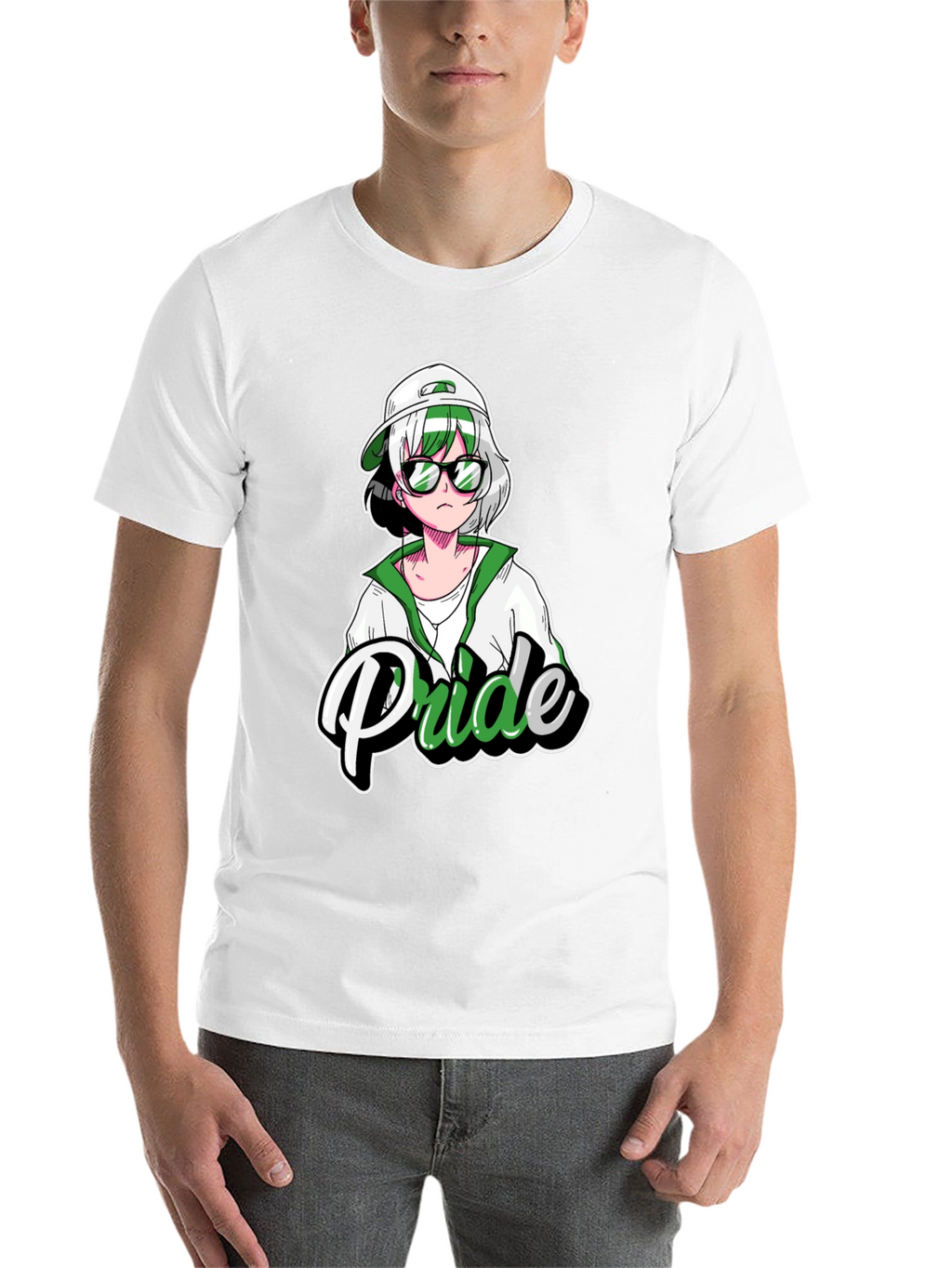 Pride Graphic Tee - Anime Style