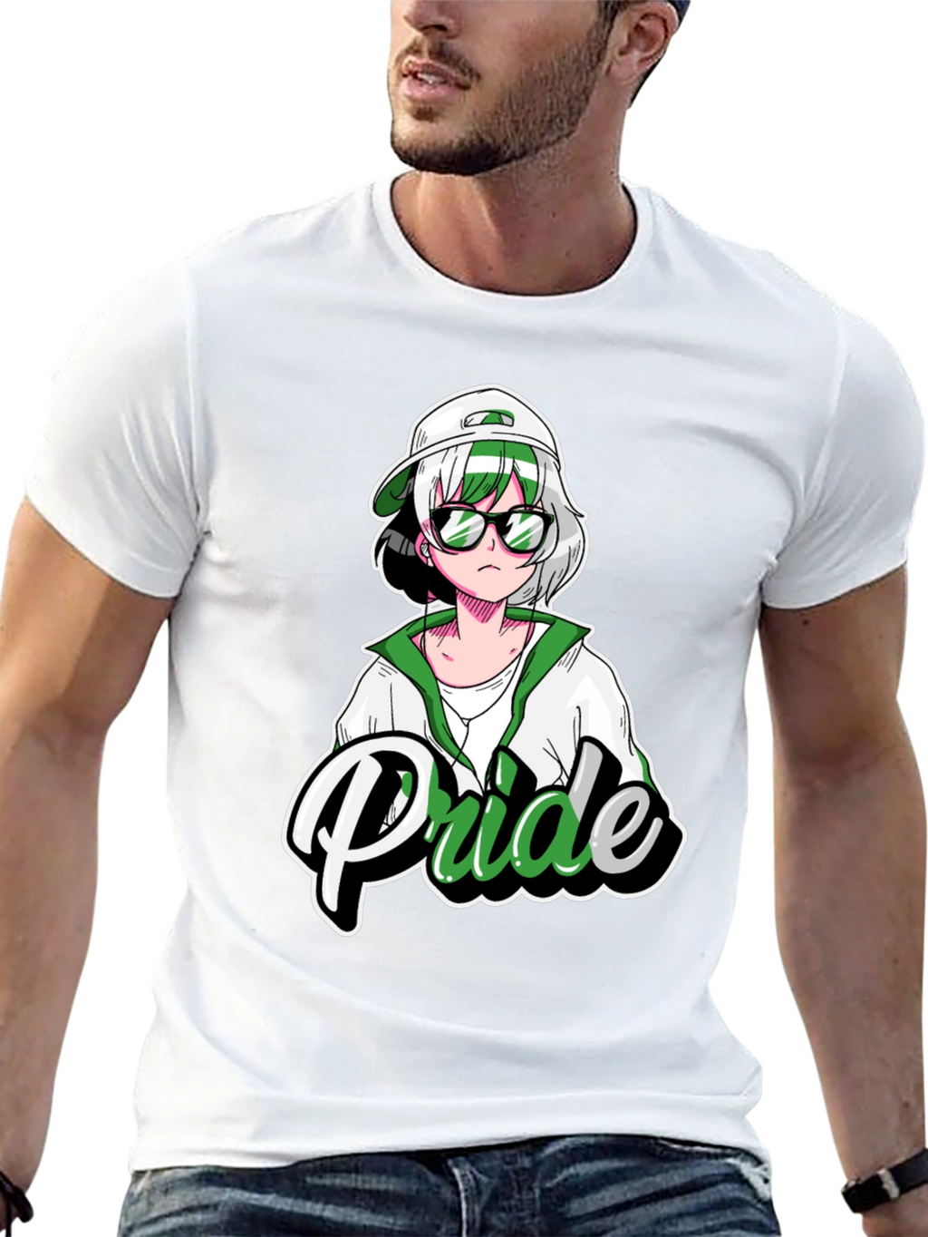 Pride Graphic Tee - Anime Style