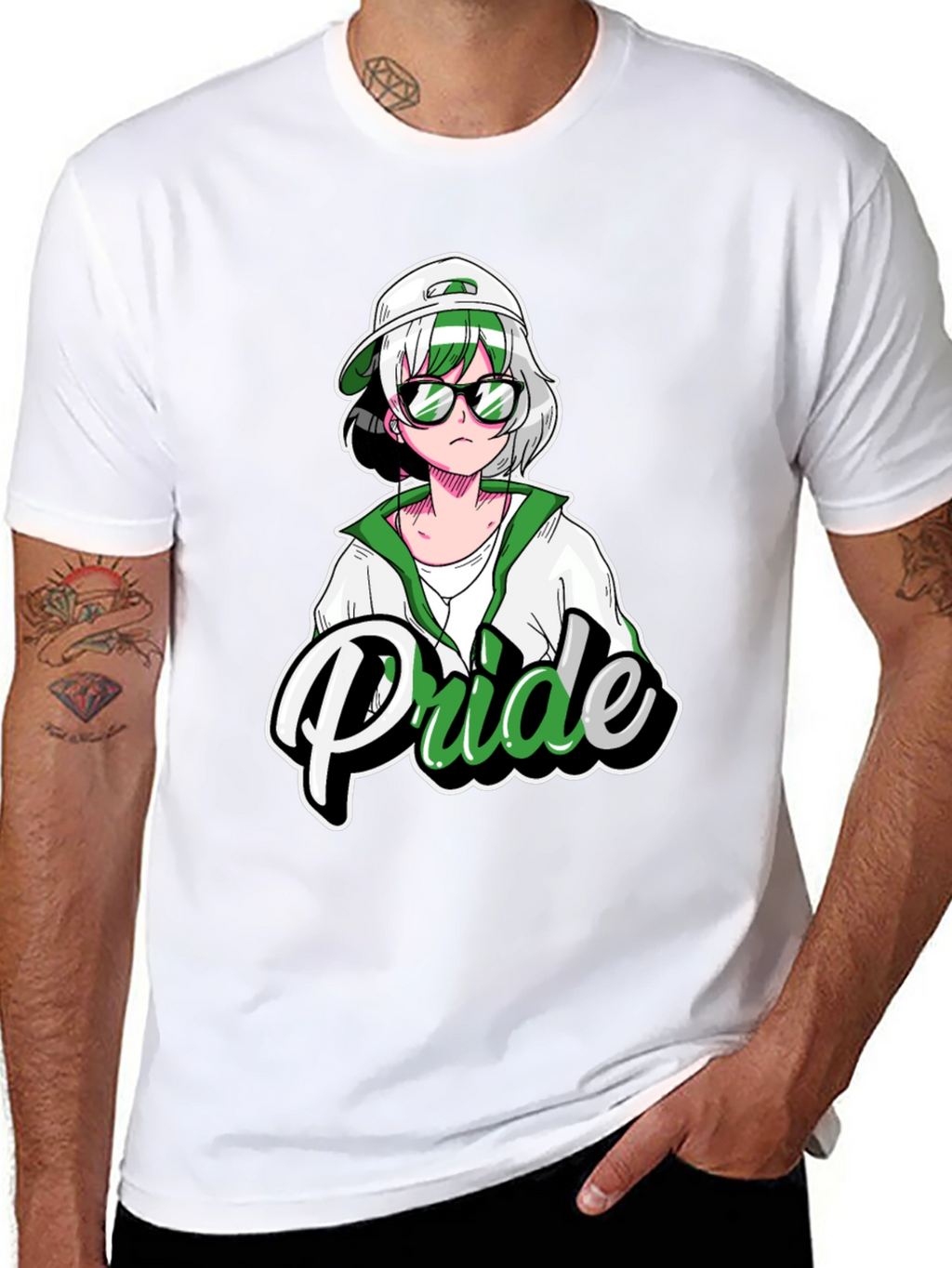 Pride Graphic Tee - Anime Style
