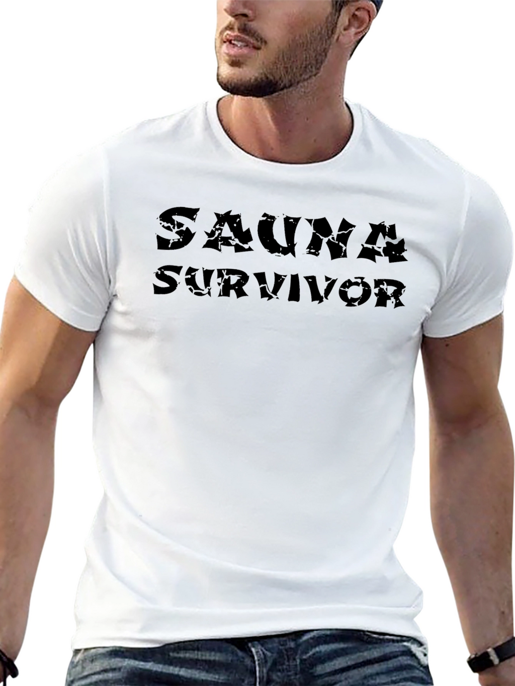 Sauna Survivor T-Shirt - Bold Graphic Tee