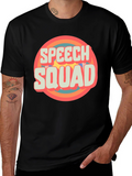 Speech Squad Retro Graphic Tee
