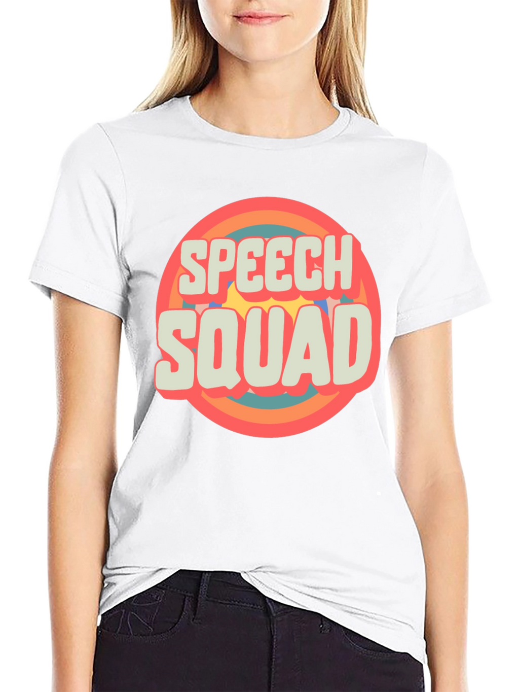 Speech Squad Retro Graphic Tee
