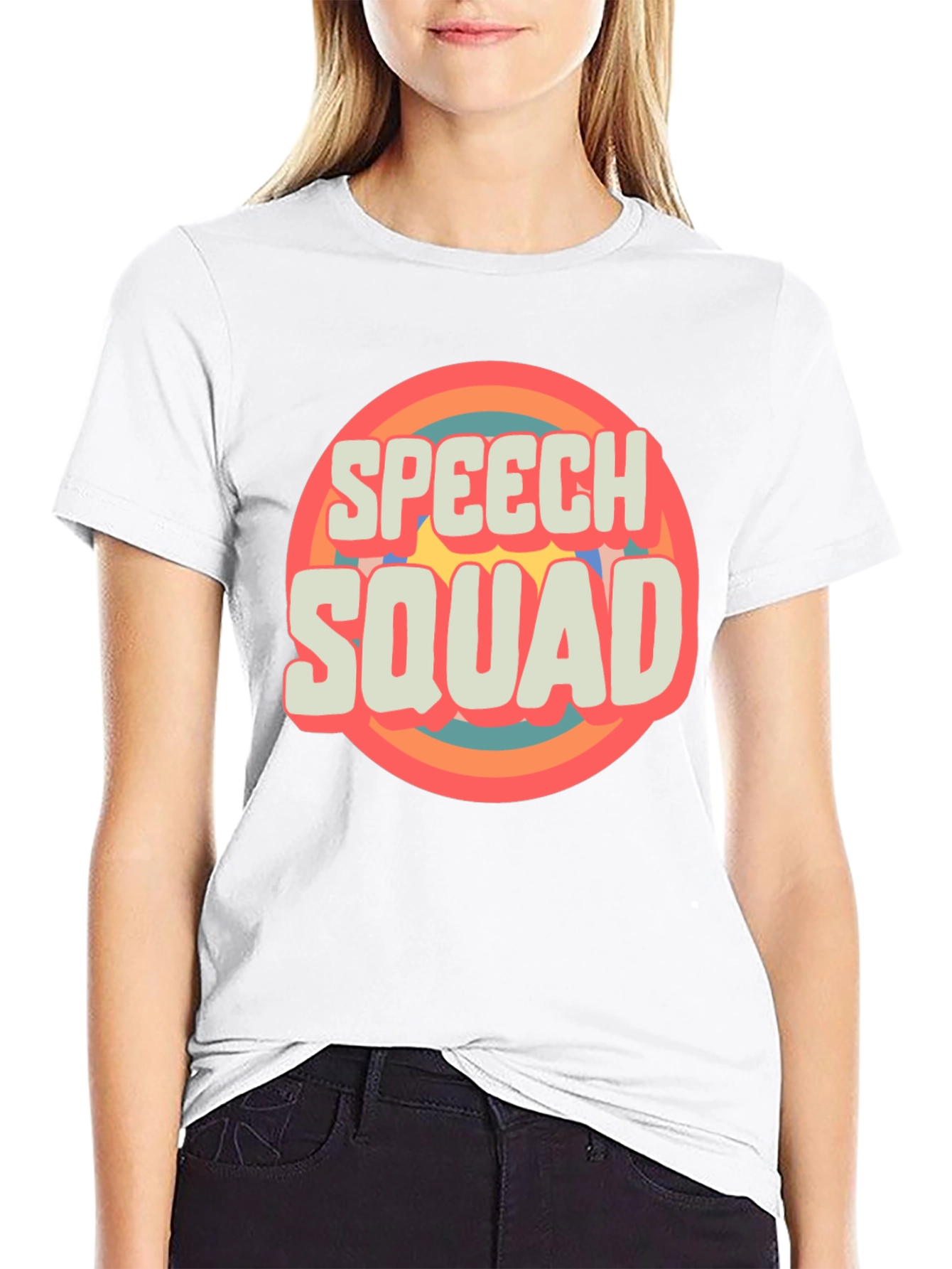 Speech Squad Retro Graphic Tee