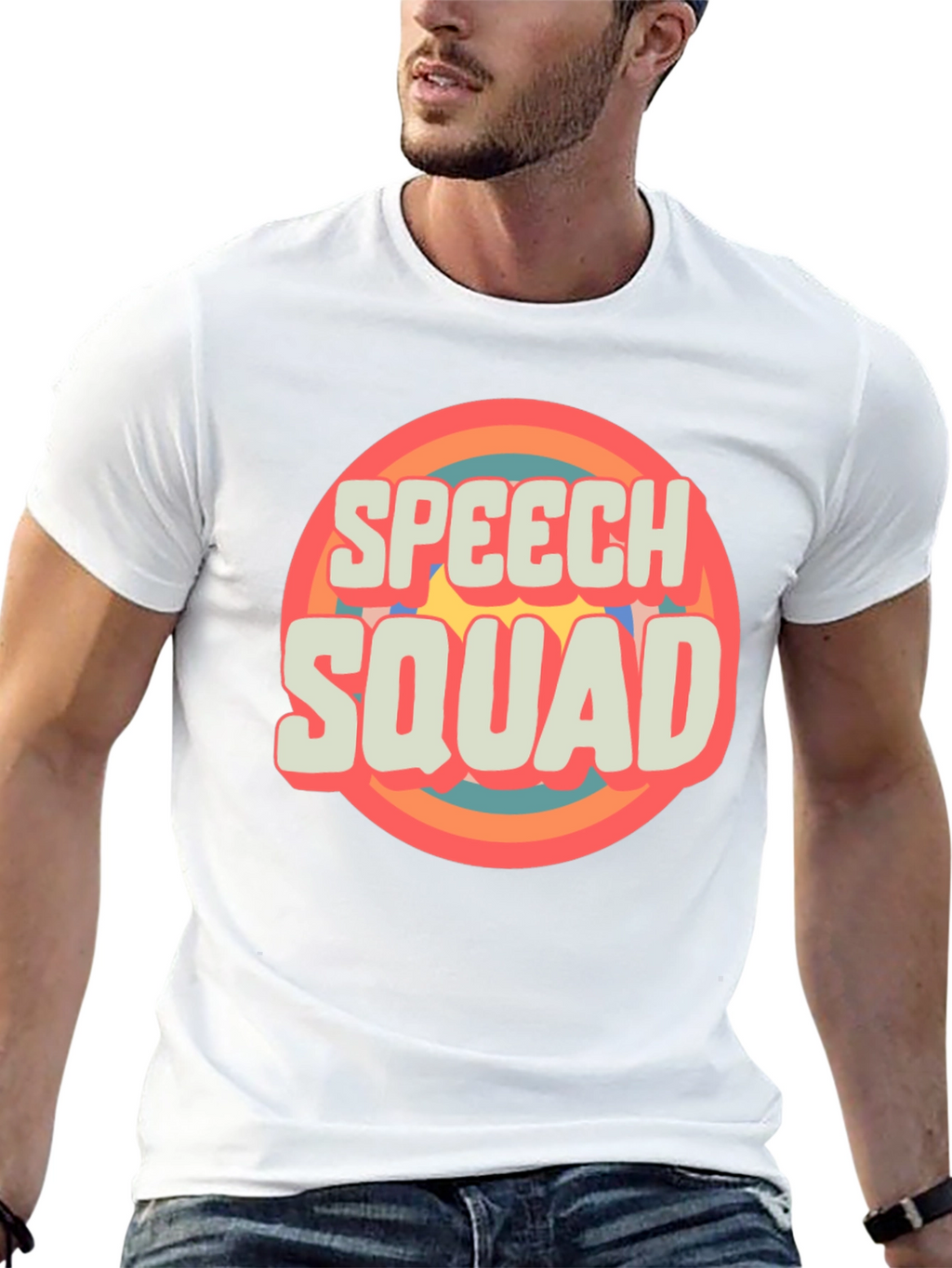 Speech Squad Retro Graphic Tee