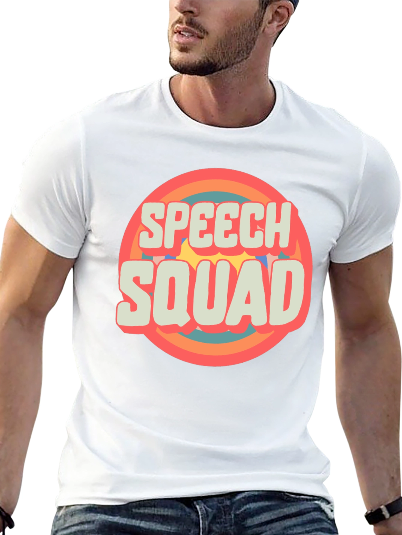 Speech Squad Retro Graphic Tee