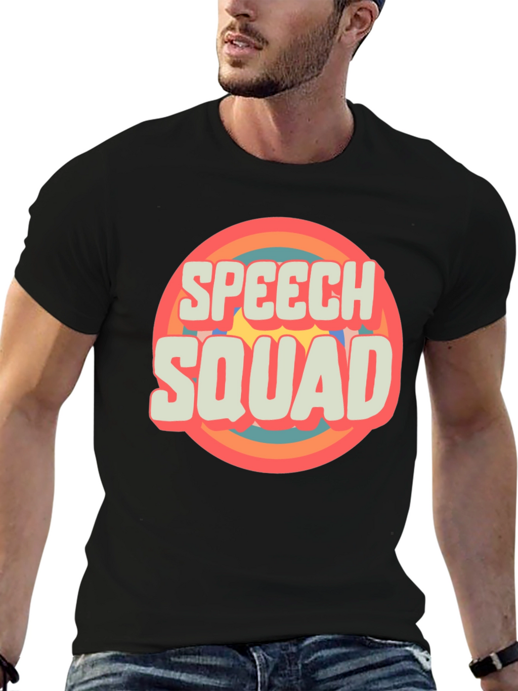 Speech Squad Retro Graphic Tee