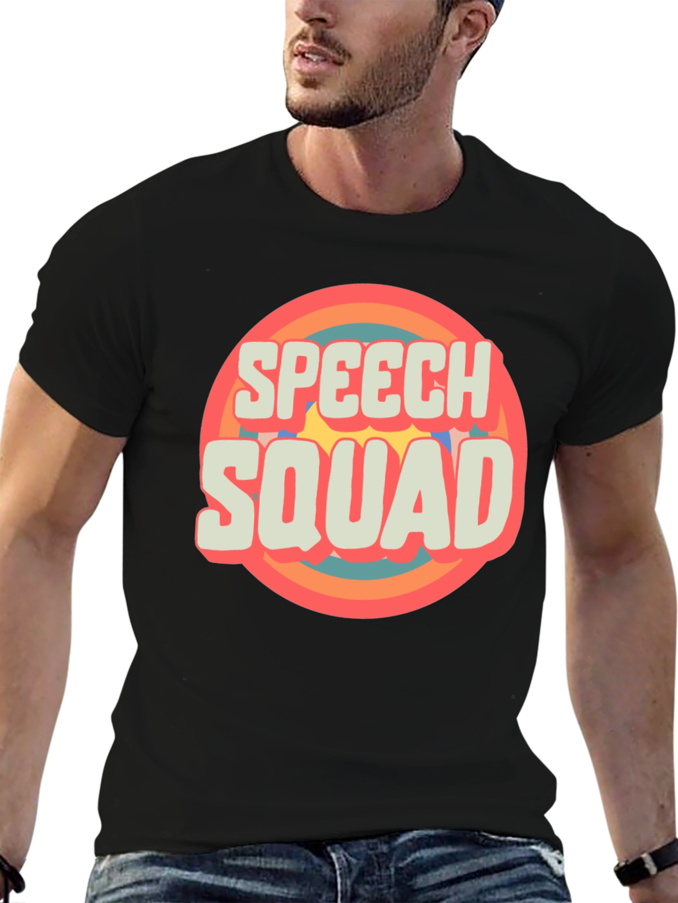 Speech Squad Retro Graphic Tee