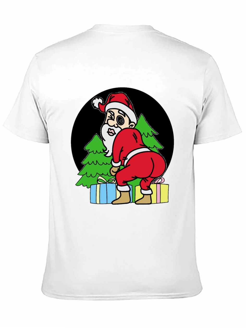 Funny Santa T-Shirt - Cheeky Christmas Tee