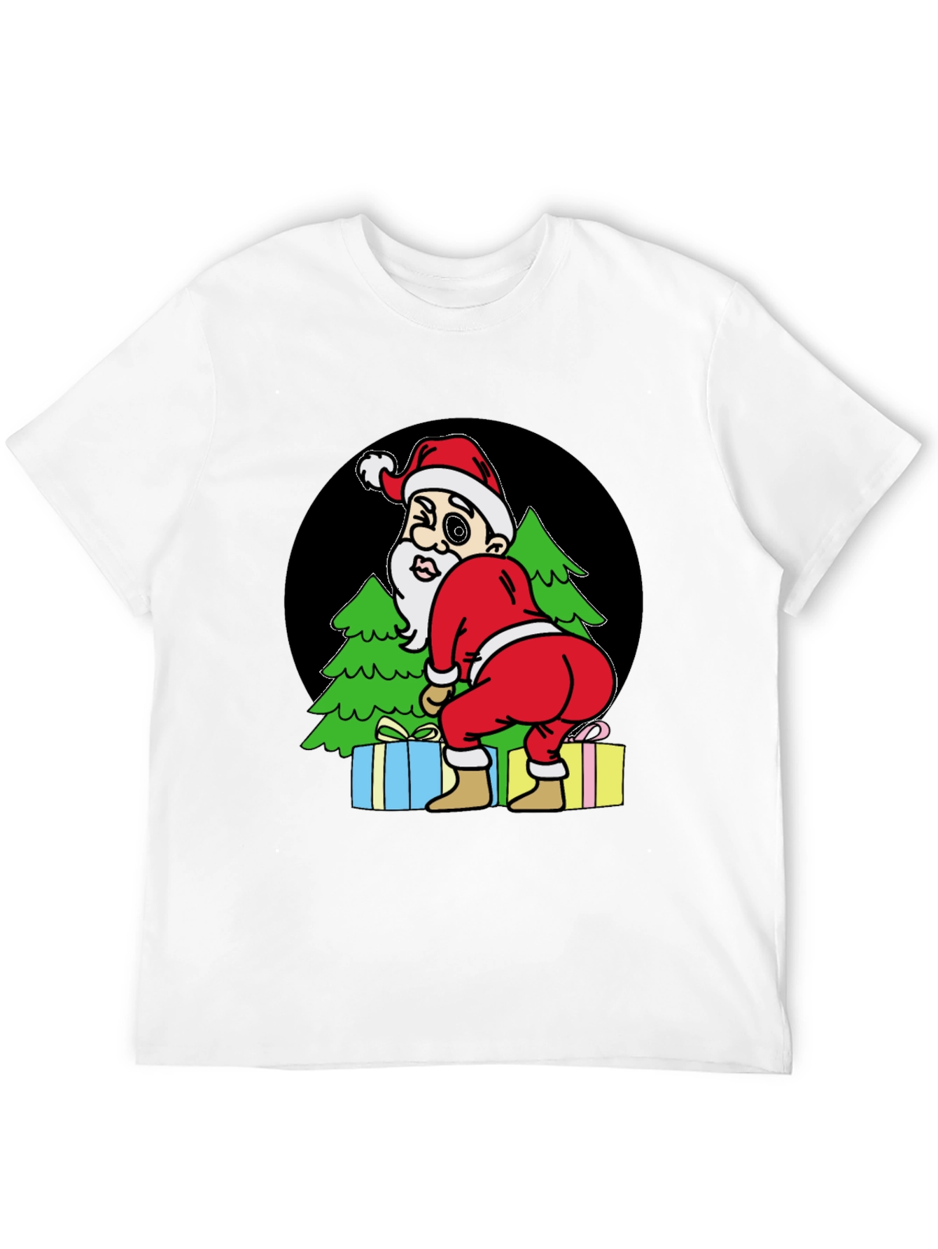 Funny Santa T-Shirt - Cheeky Christmas Tee