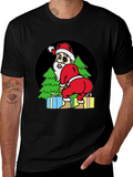 Funny Santa T-Shirt - Cheeky Christmas Tee