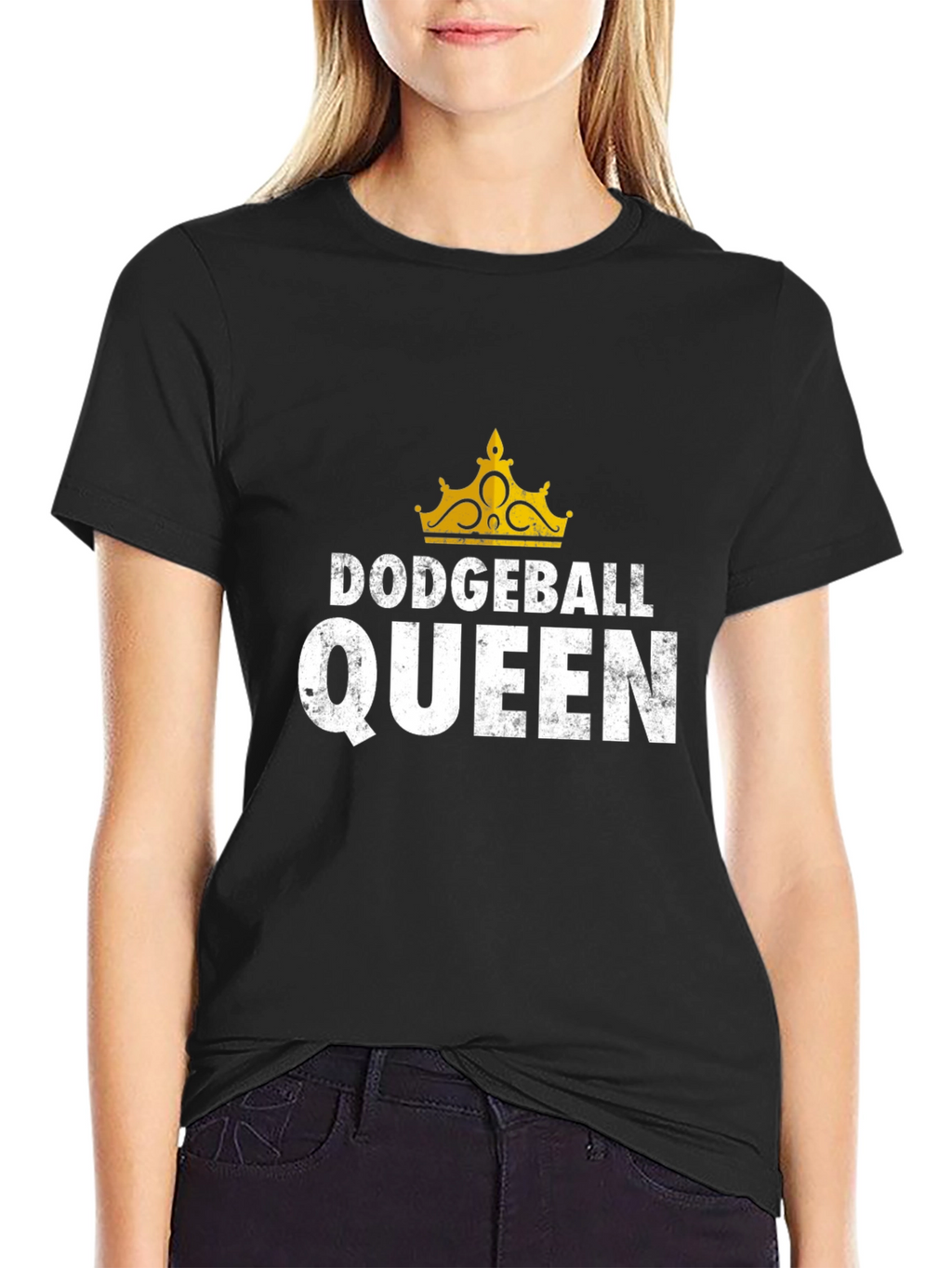 Dodgeball Queen Graphic T-Shirt