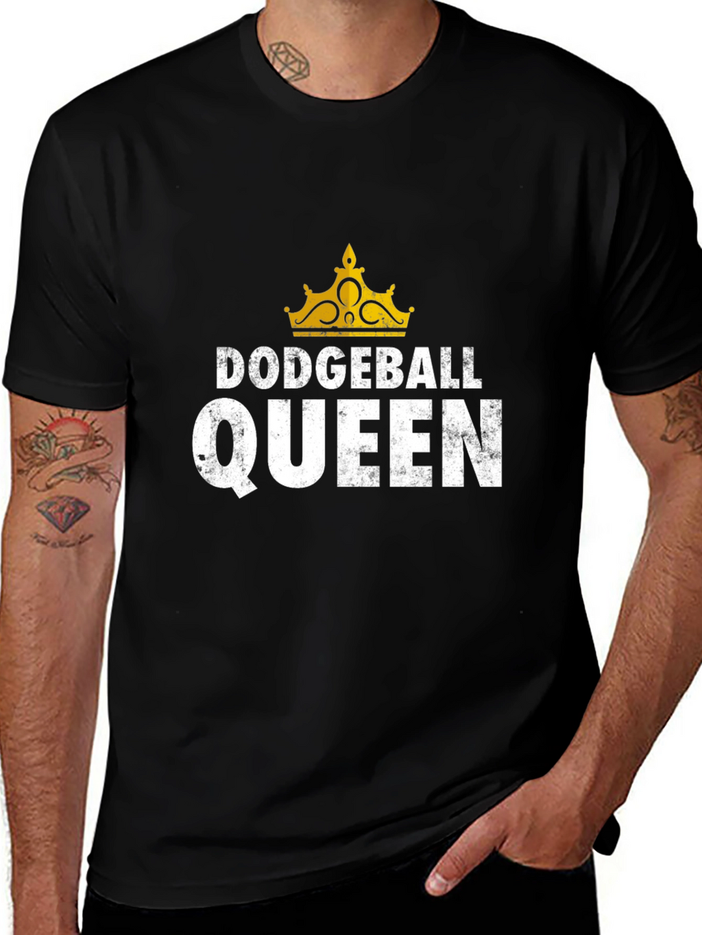 Dodgeball Queen Graphic T-Shirt