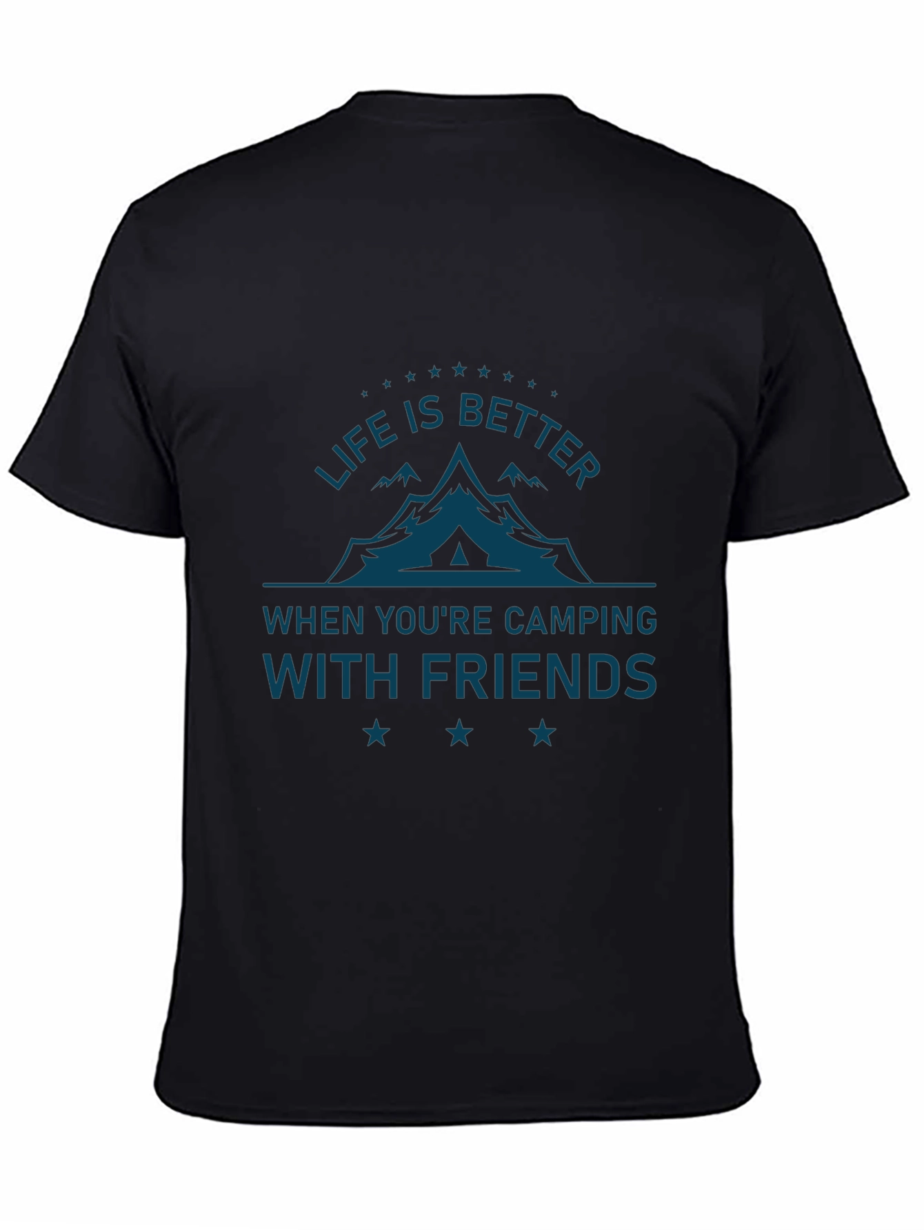 Camping with Friends T-Shirt - Life is Better Outdoors!