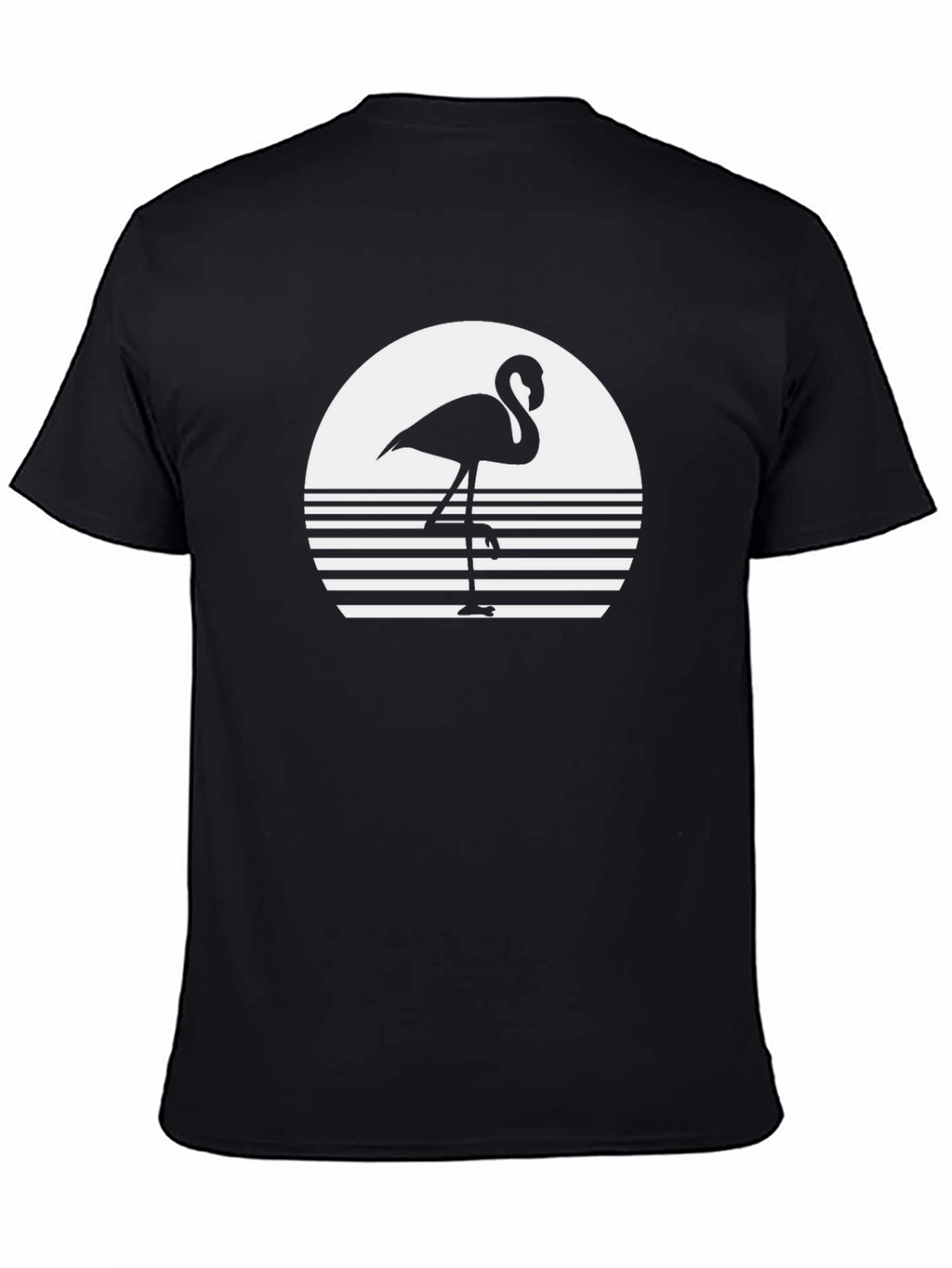 Flamingo Sunset Graphic Tee - Stylish & Unique
