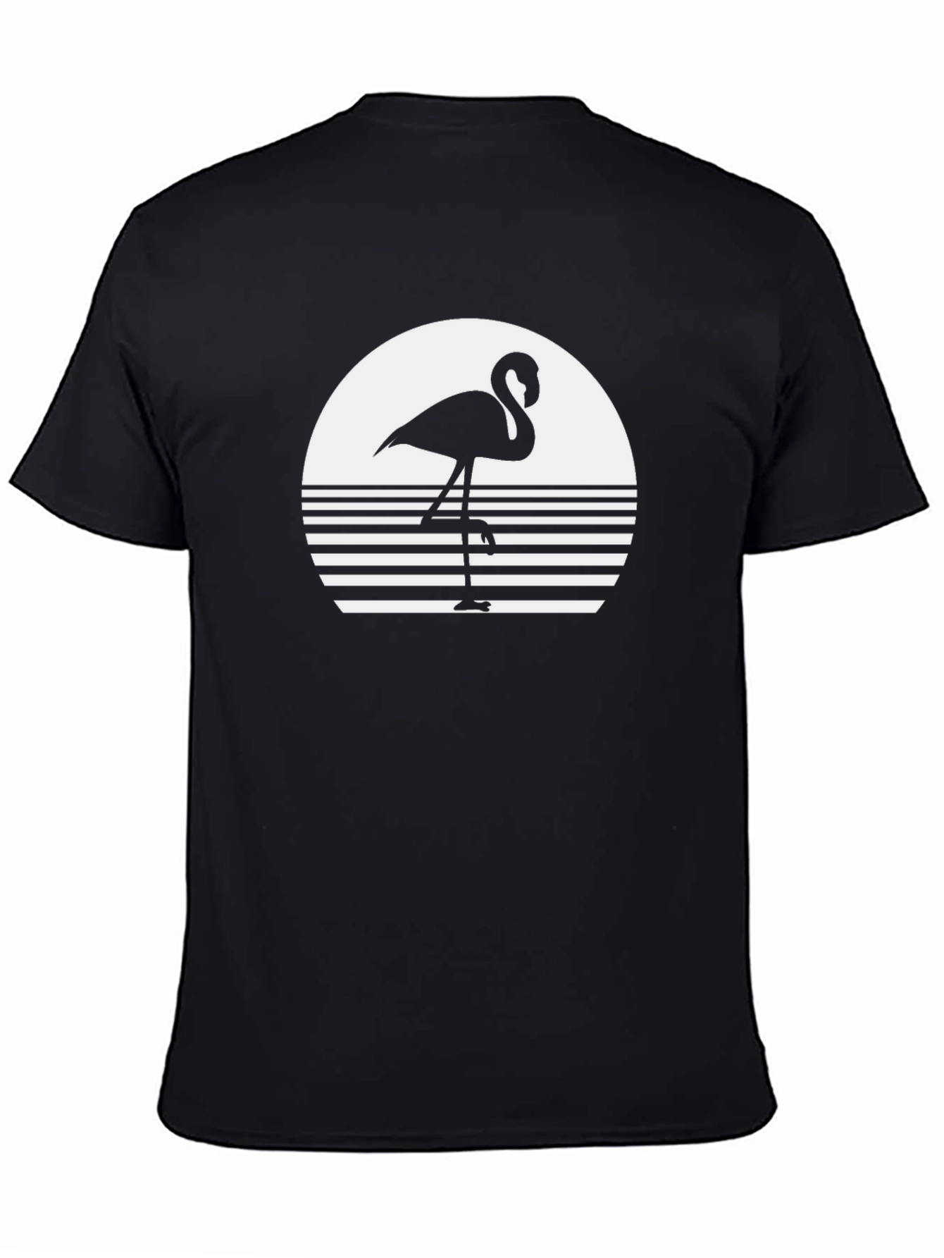 Flamingo Sunset Graphic Tee - Stylish & Unique