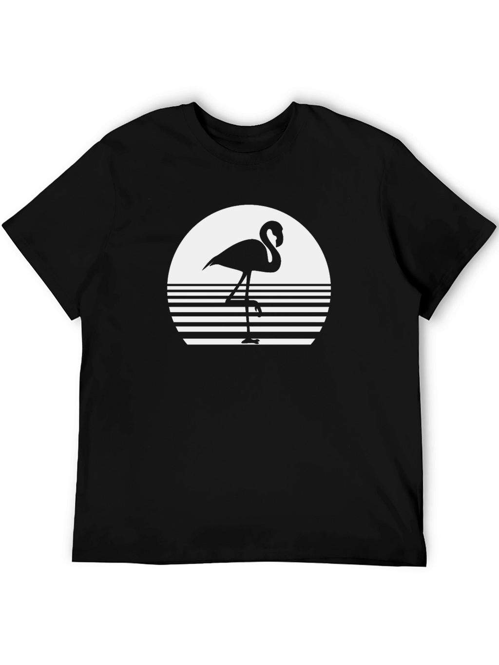 Flamingo Sunset Graphic Tee - Stylish & Unique