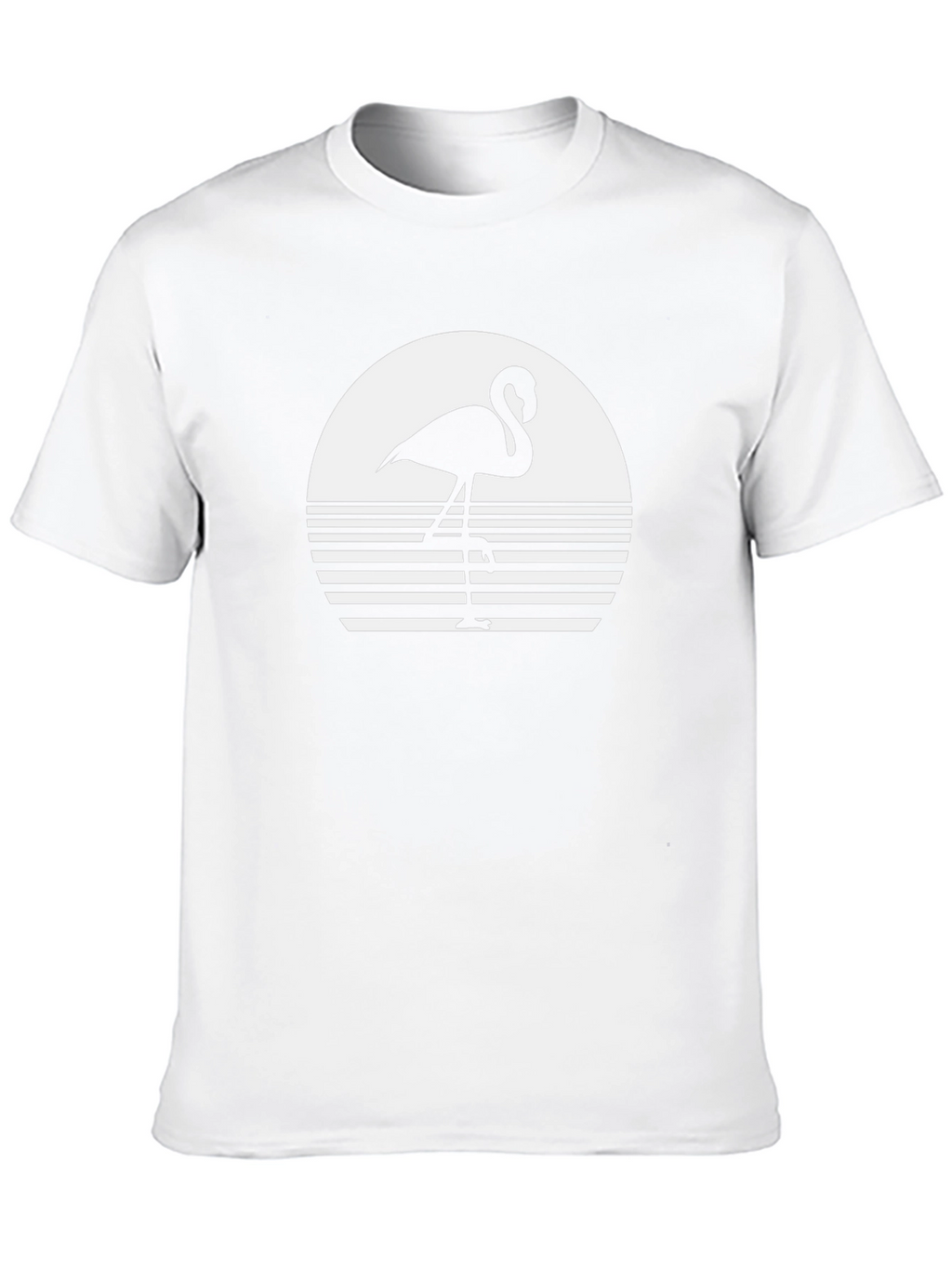 Flamingo Sunset Graphic Tee - Stylish & Unique